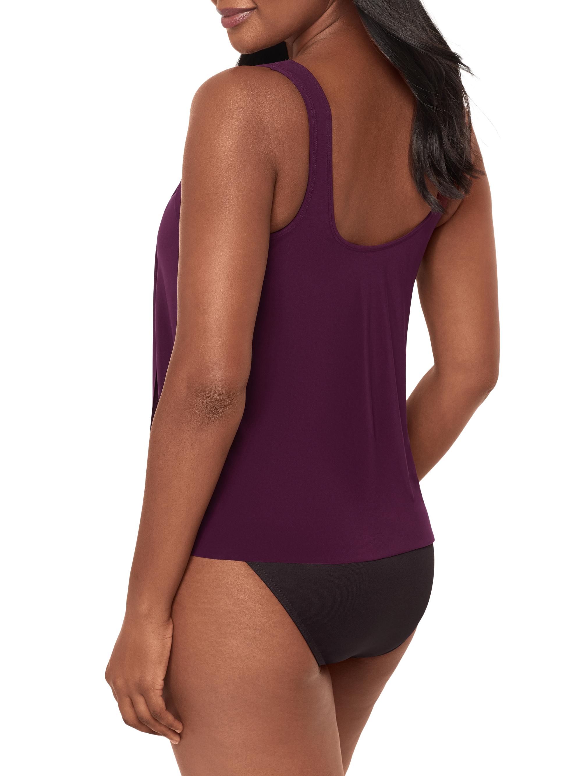 Miraclesuit Women's Rock Solid Tankini Top - Bing | Thumbnail 3