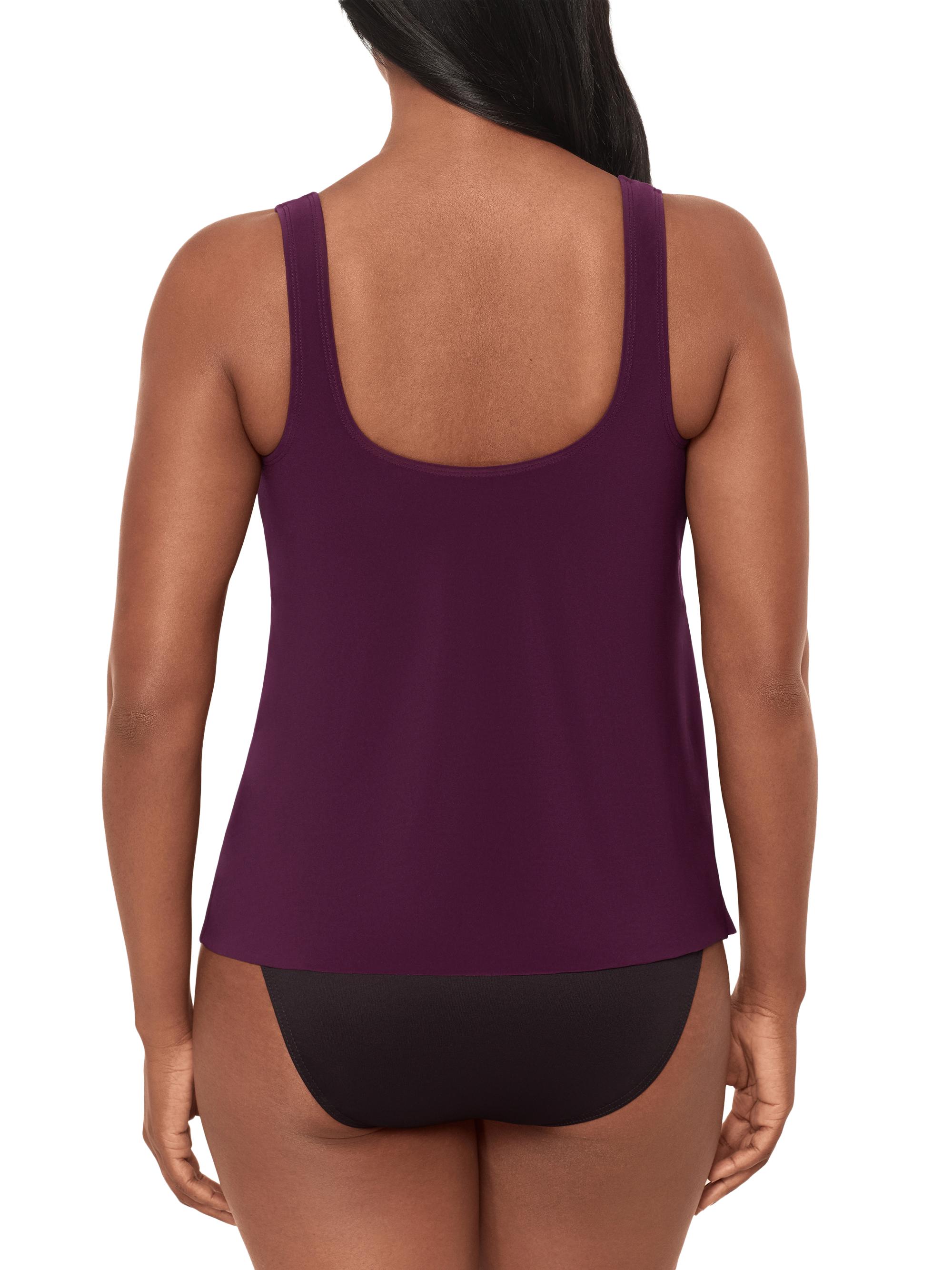 Miraclesuit Women's Rock Solid Tankini Top - Bing | Thumbnail 4