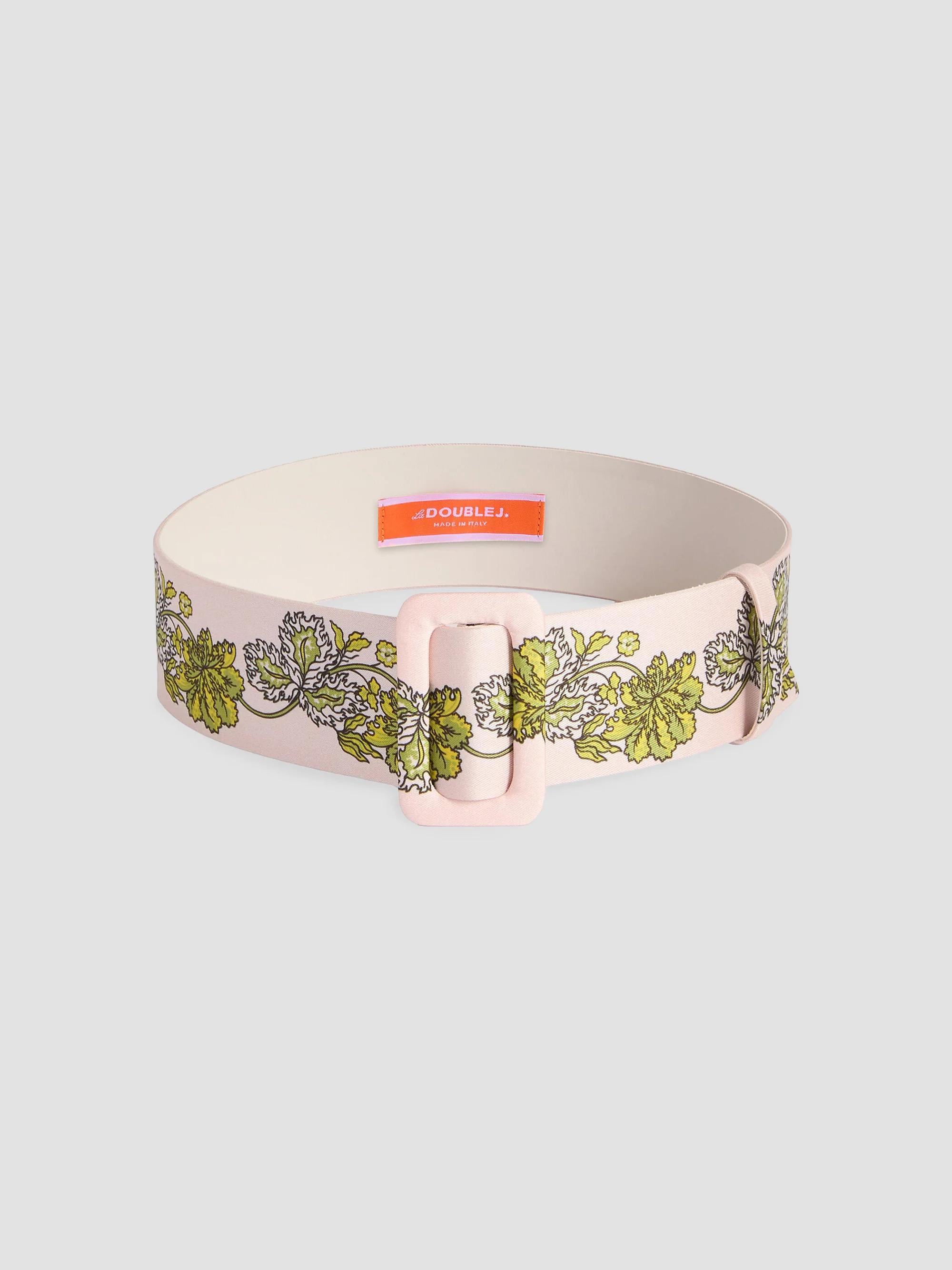 La DoubleJ Women's Medium Belt - Swathe Placee Pink