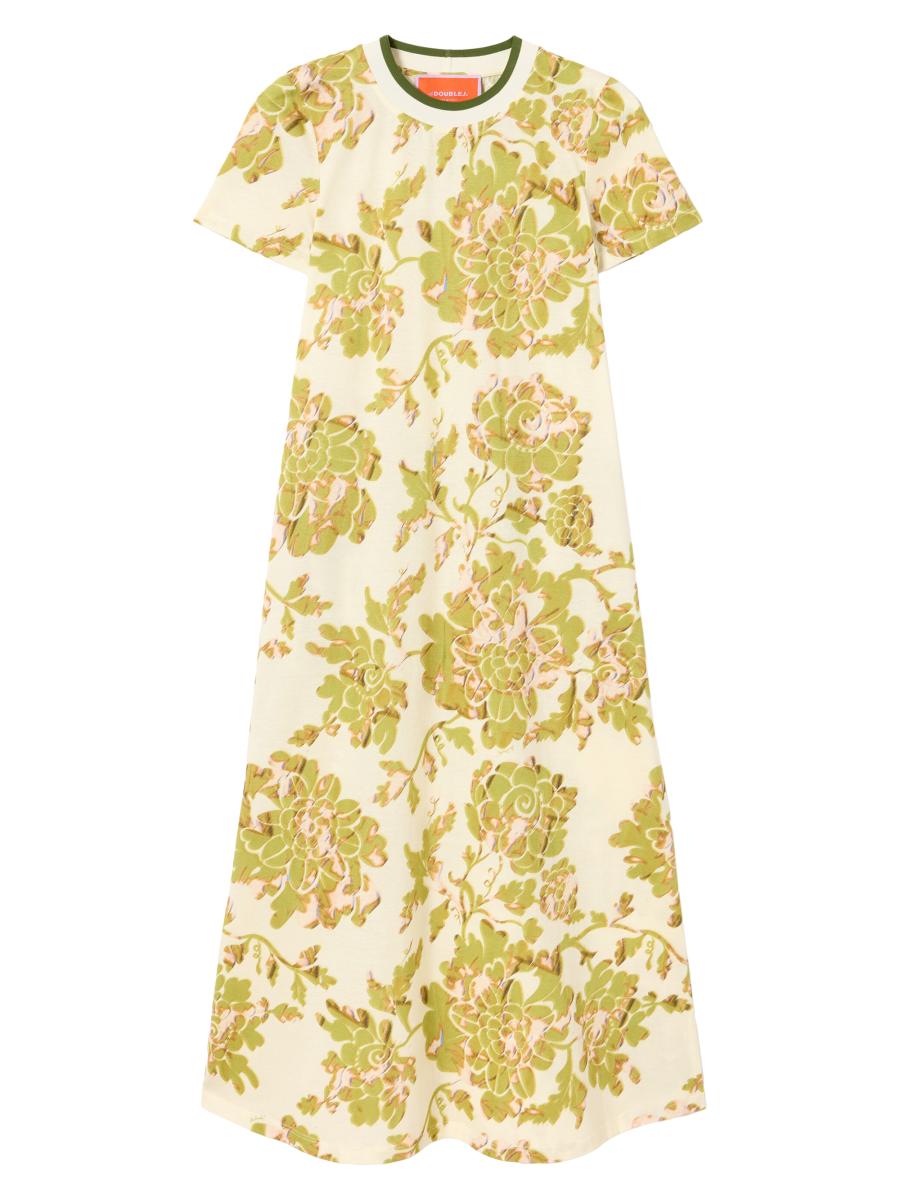 La Doublej Women's Sporty Swing Dress In Oasis Green