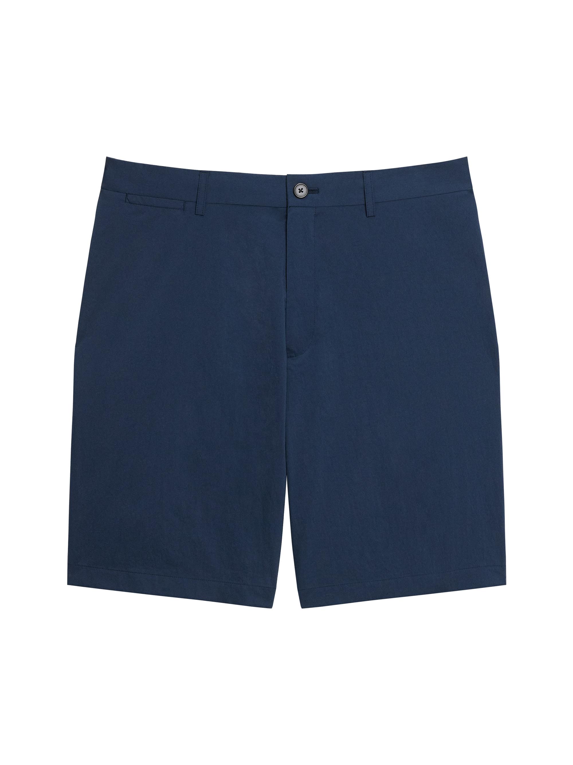 Theory Men's Stretch-Nylon Shorts - Nocturne Navy