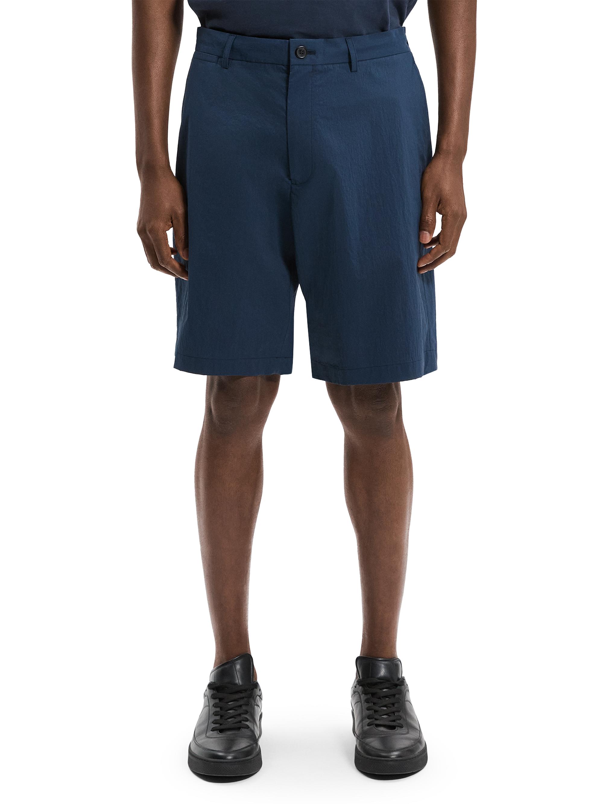 Theory Men's Stretch-Nylon Shorts - Nocturne Navy | Thumbnail 3