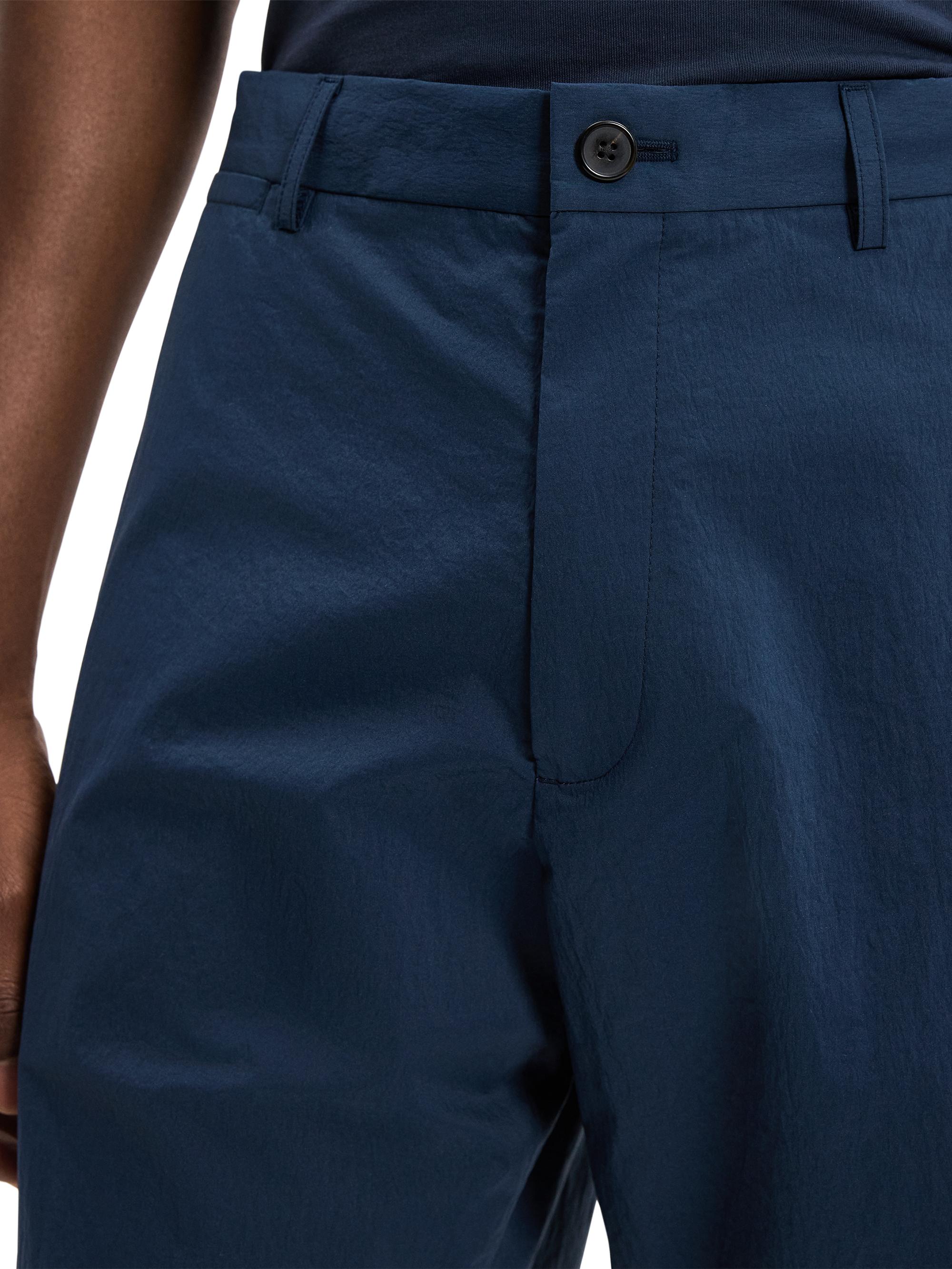 Theory Men's Stretch-Nylon Shorts - Nocturne Navy | Thumbnail 6