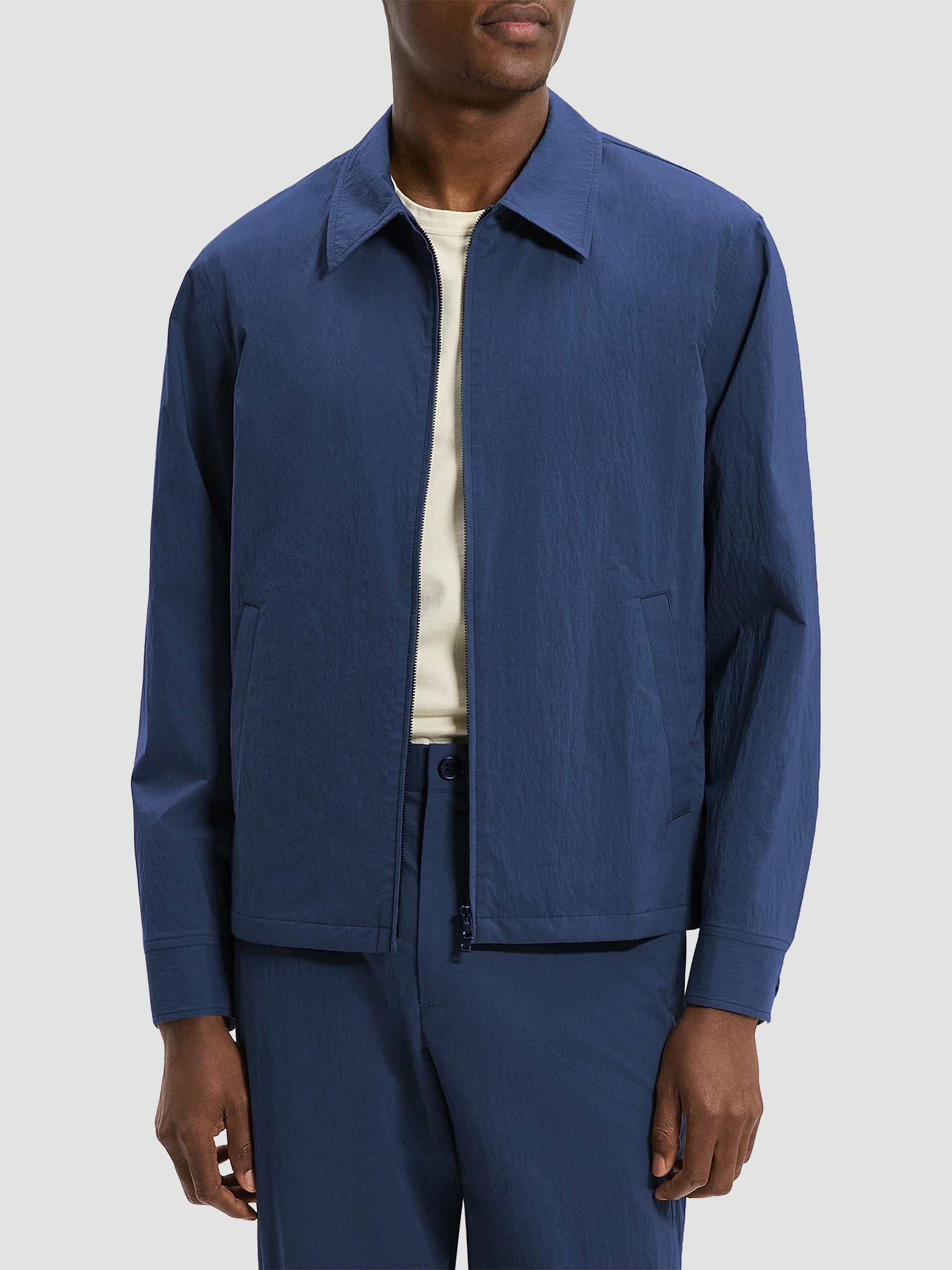 Theory City Full-Zip Nylon-Blend Jacket | Saks Fifth Avenue