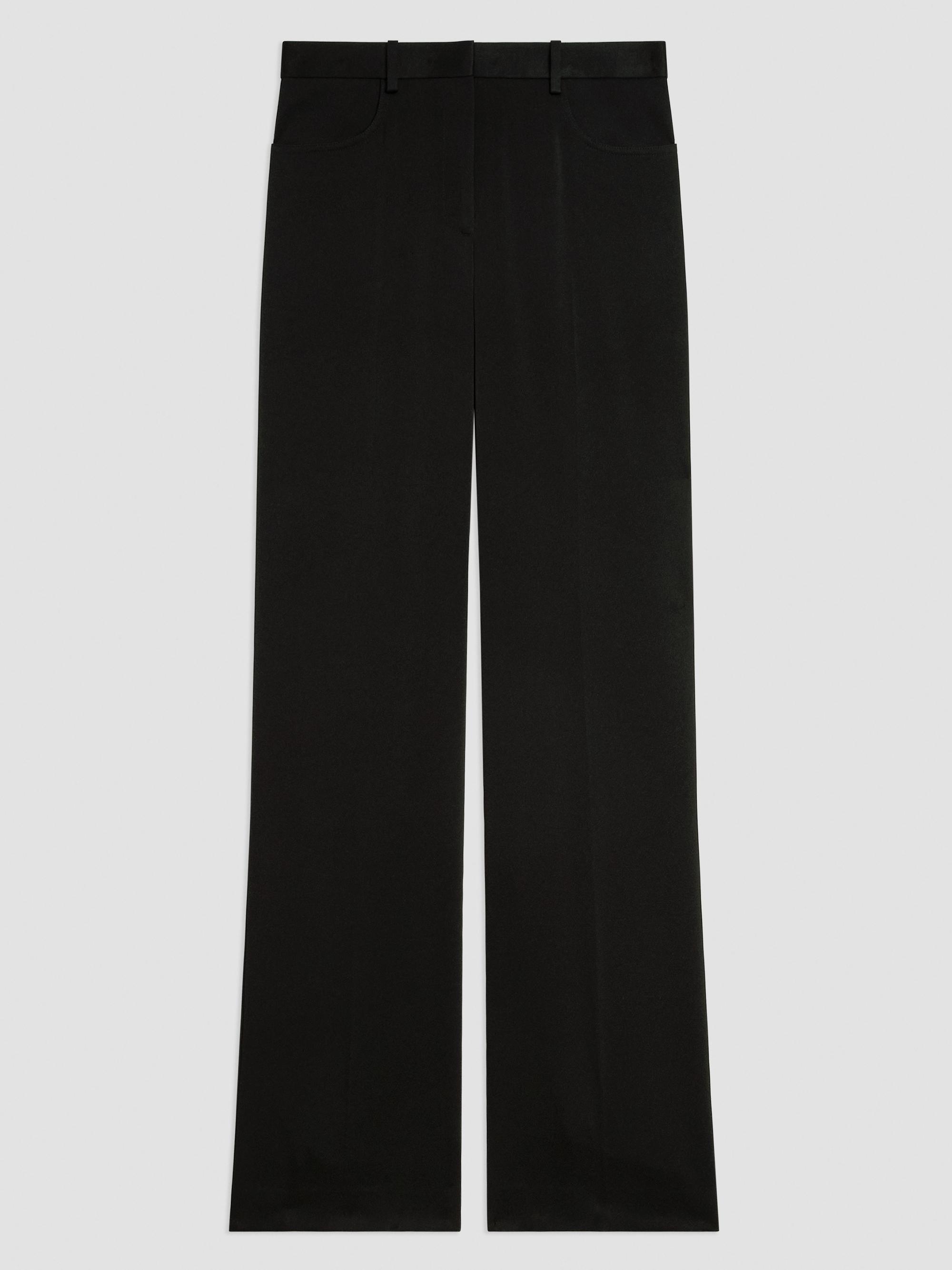 Theory Stretch Wool Straight Full-Length Trousers | Saks Fifth Avenue