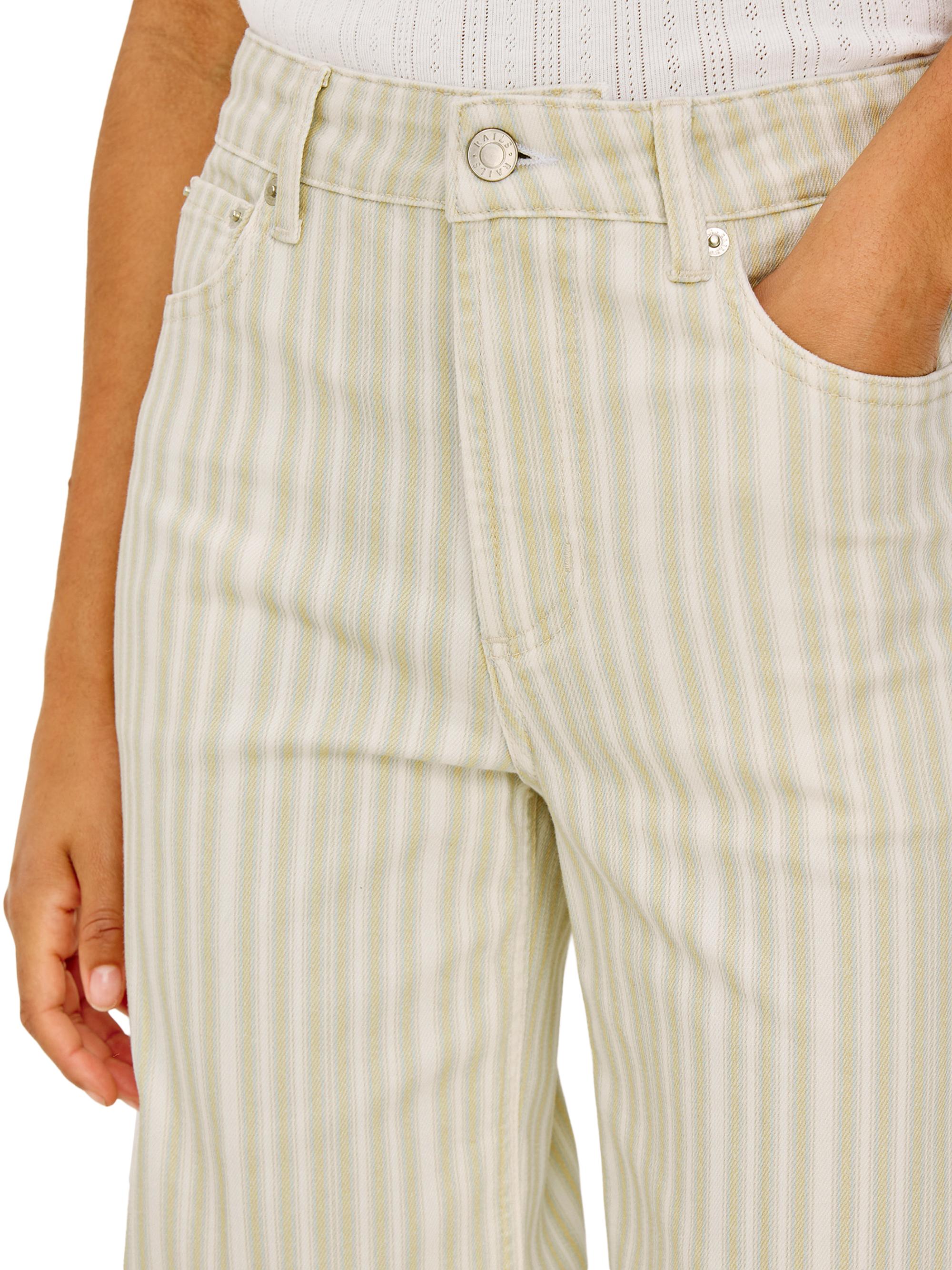 Rails Women's Getty Striped Crop Jeans - Malibu Stripe | Thumbnail 6
