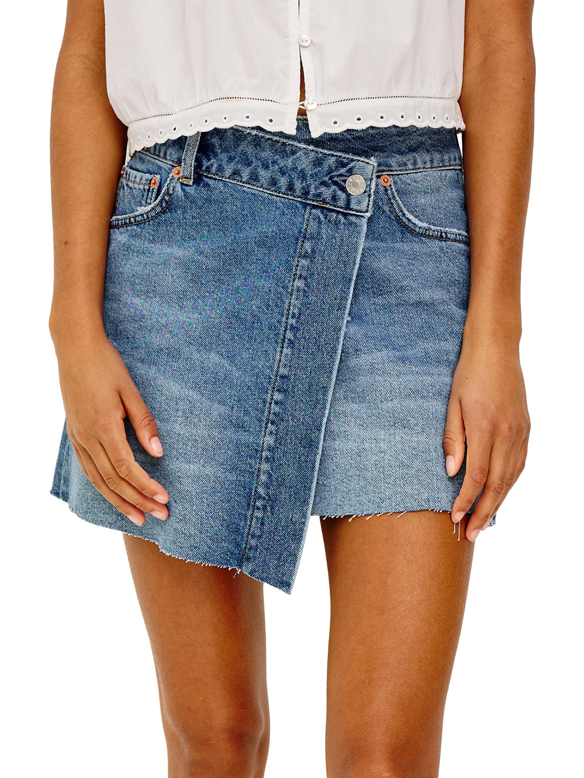 Rails Women's Huntington Denim Miniskirt - Windsurf | Thumbnail 3
