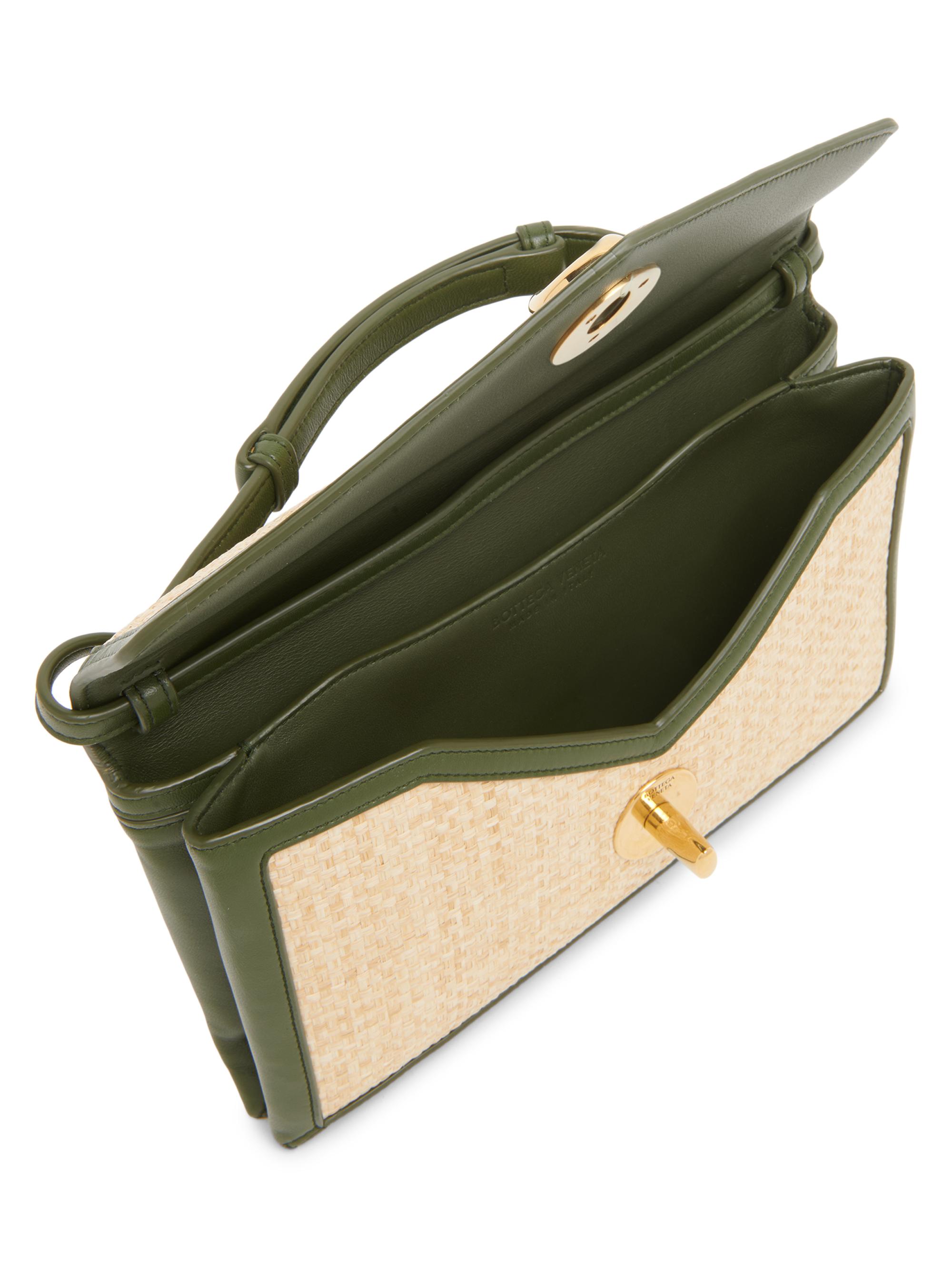 Bottega Veneta Women's Raffia Clutch - Natural Shade | Thumbnail 3