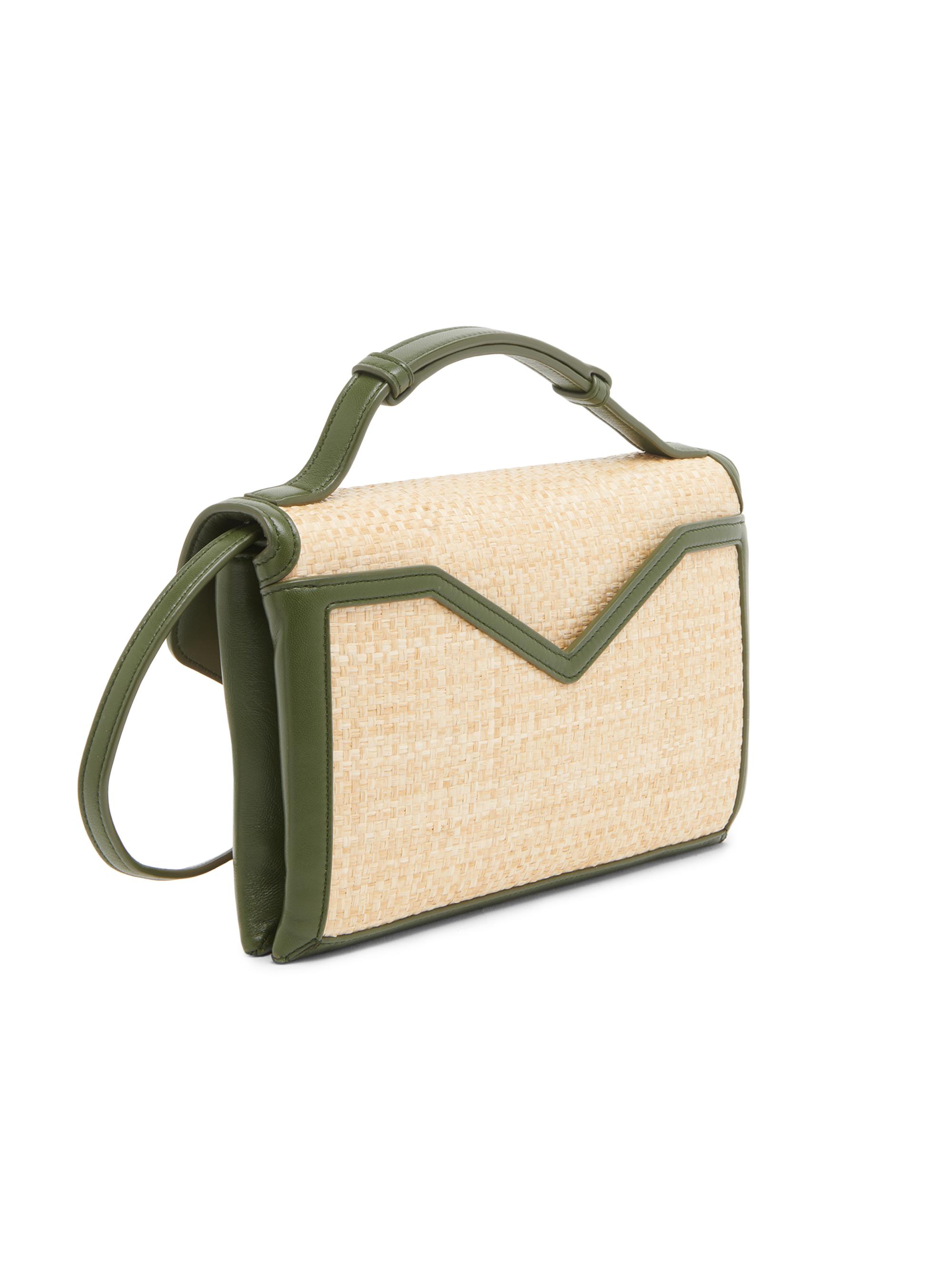 Bottega Veneta Women's Raffia Clutch - Natural Shade | Thumbnail 5