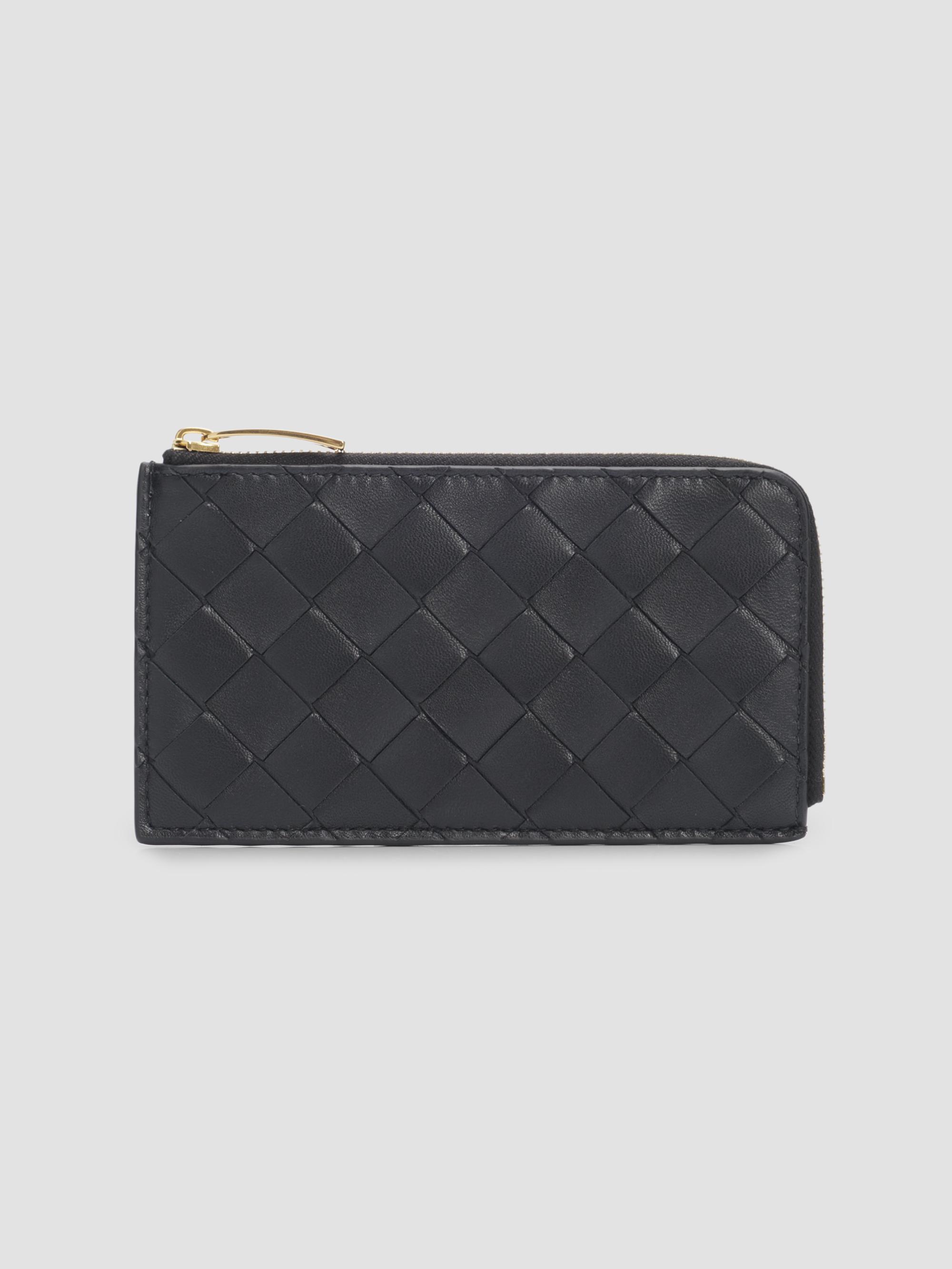 Bottega Veneta Leather Zip-Around Wallet | Saks Fifth Avenue
