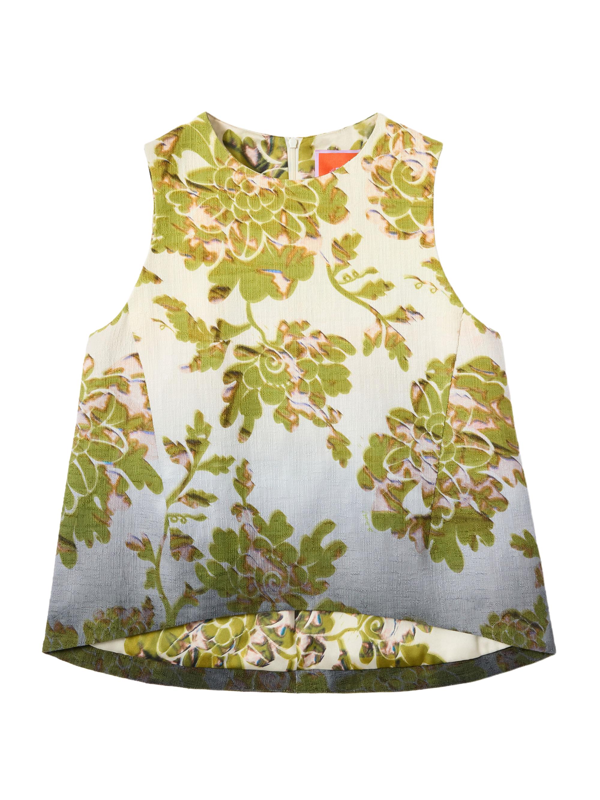 La DoubleJ Women's La Scala Top - Oasis Ombree Placee Green