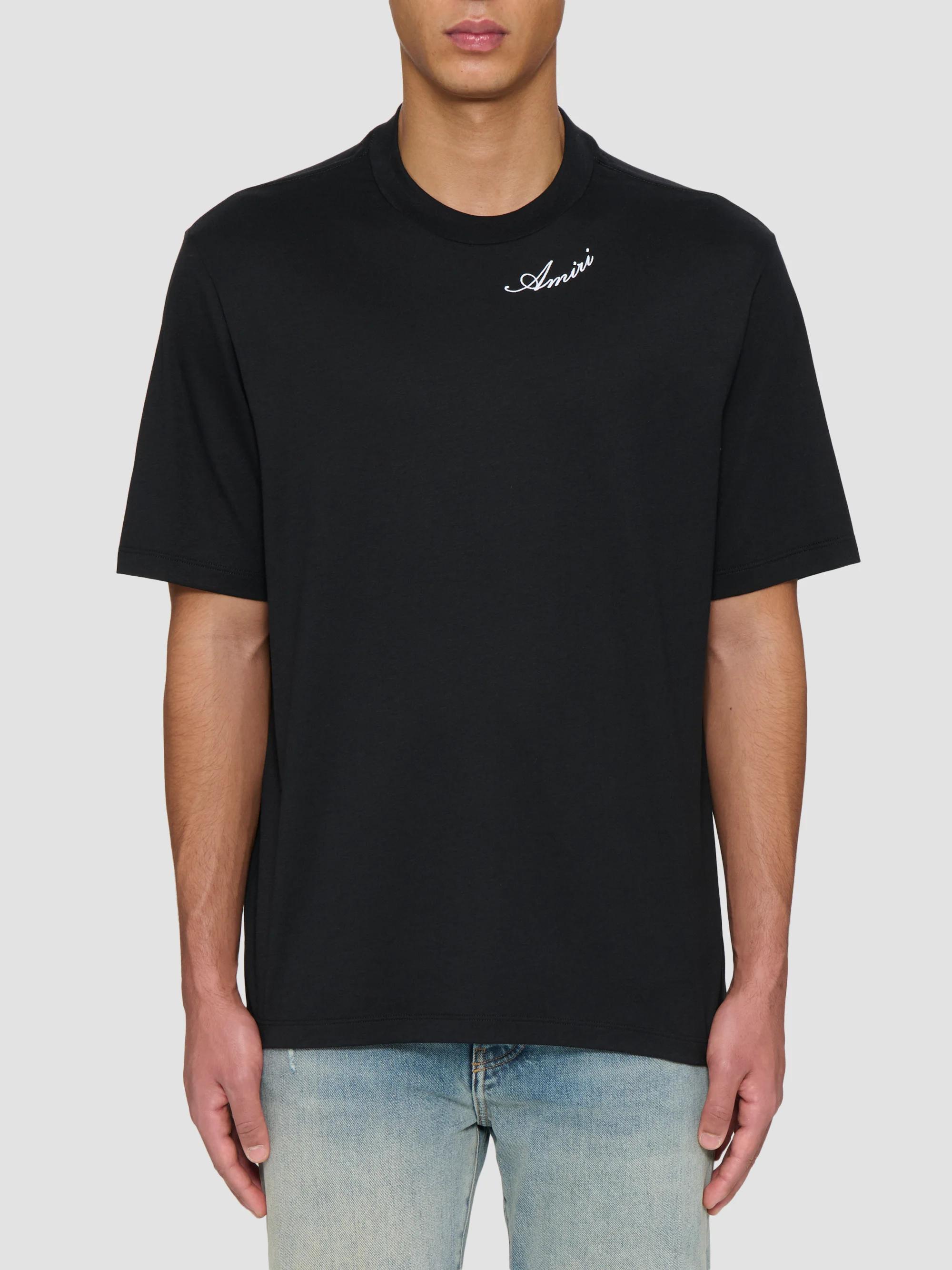 Amiri Logo Oversized Crewneck T-Shirt | Saks Fifth Avenue