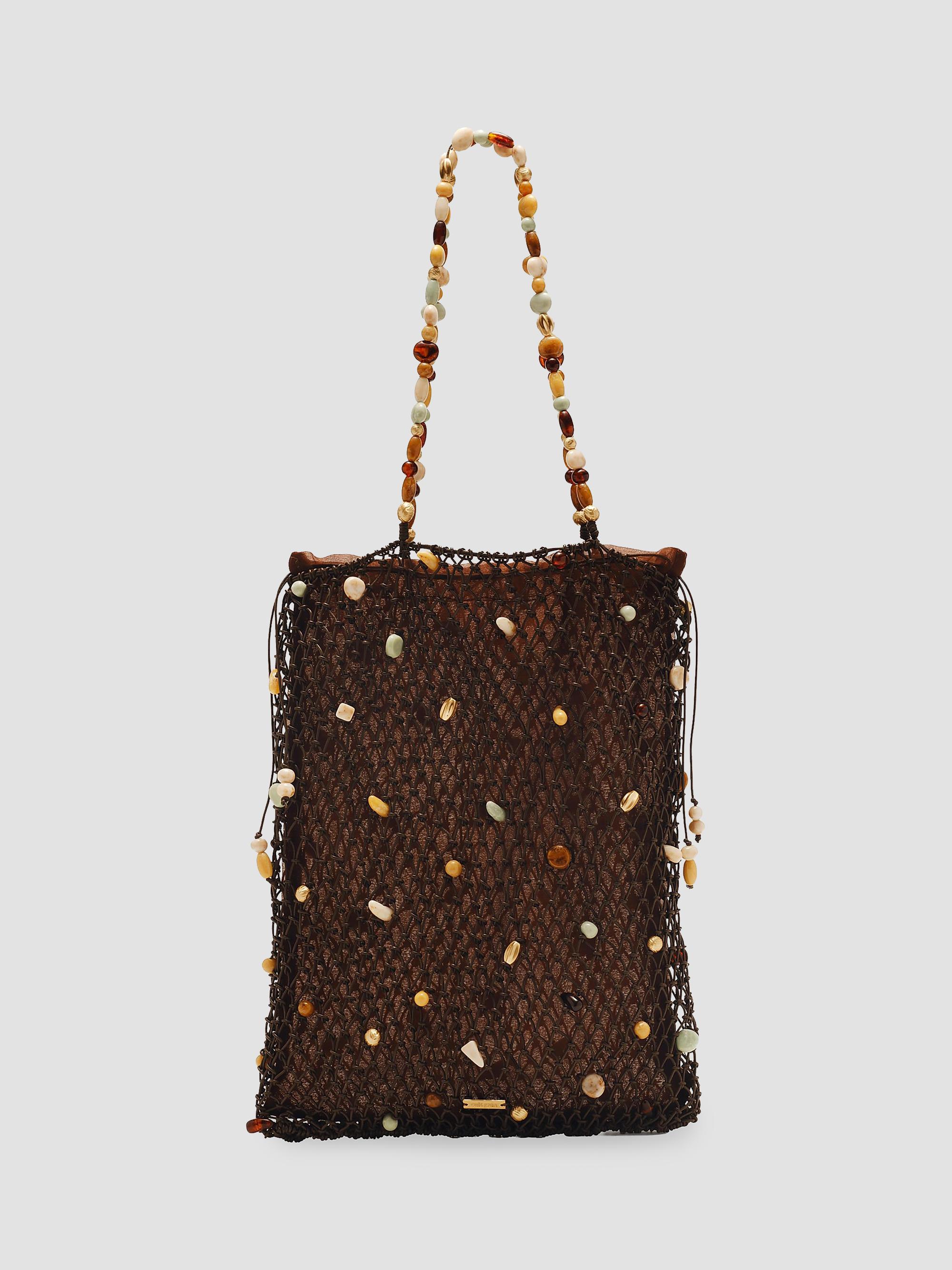 Cult Gaia Kazia Leather Top Handle Bag | Saks Fifth Avenue
