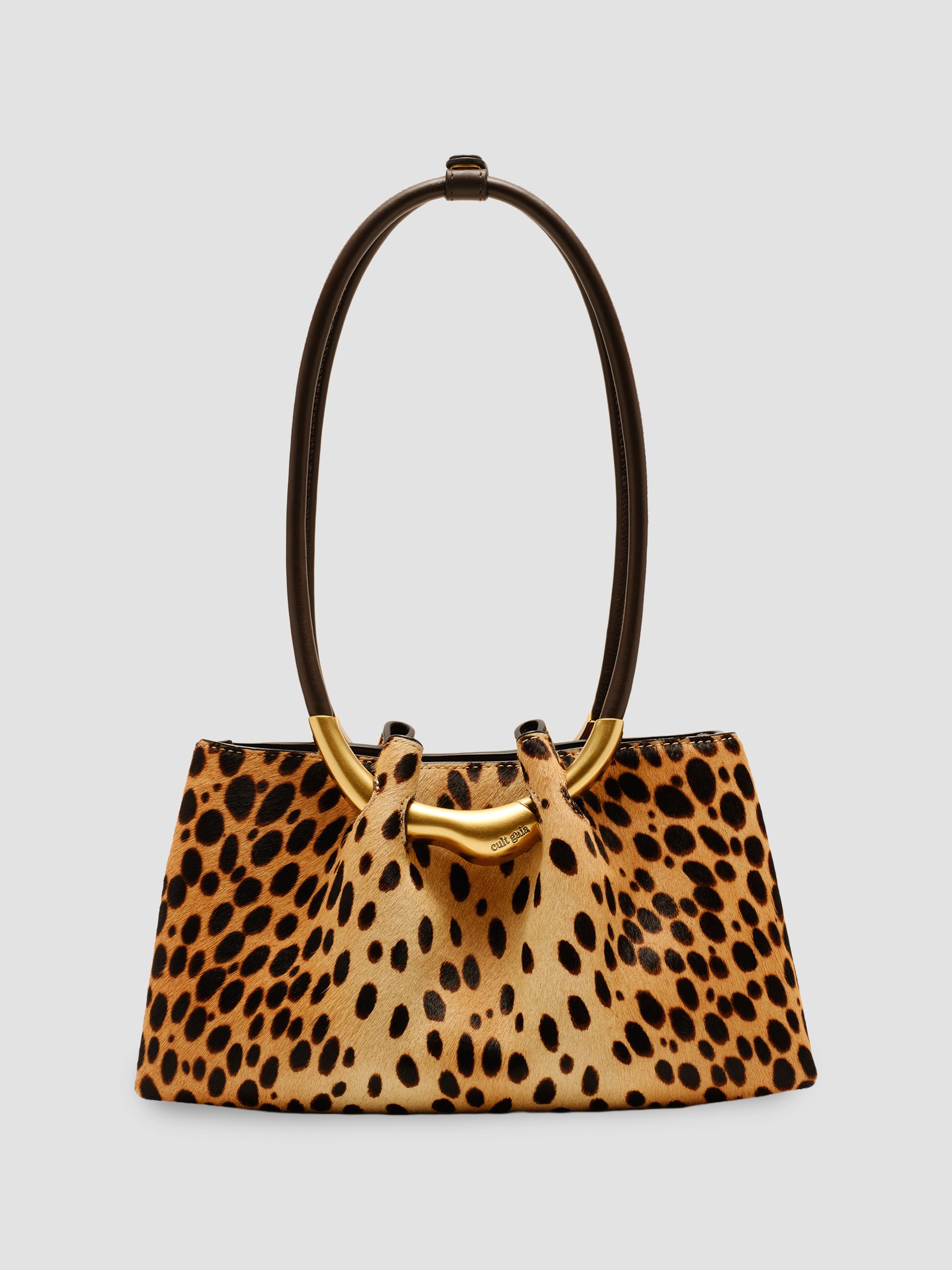 Cult Gaia Women's Asa Cheetah Print Hair-On-Hide Shoulder Bag - Cheetah