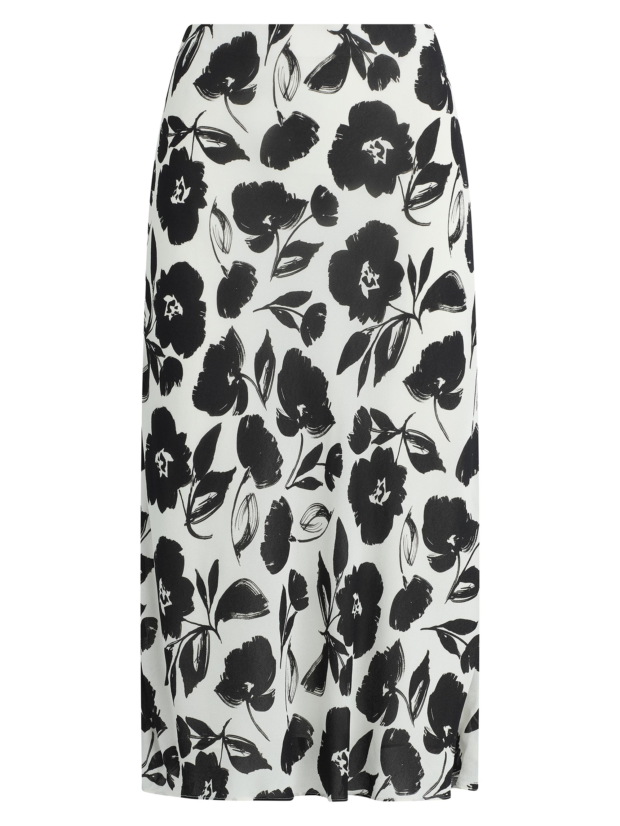 Favorite Daughter Women's The Jojo Floral Midi Skirt - Brushed Neutral