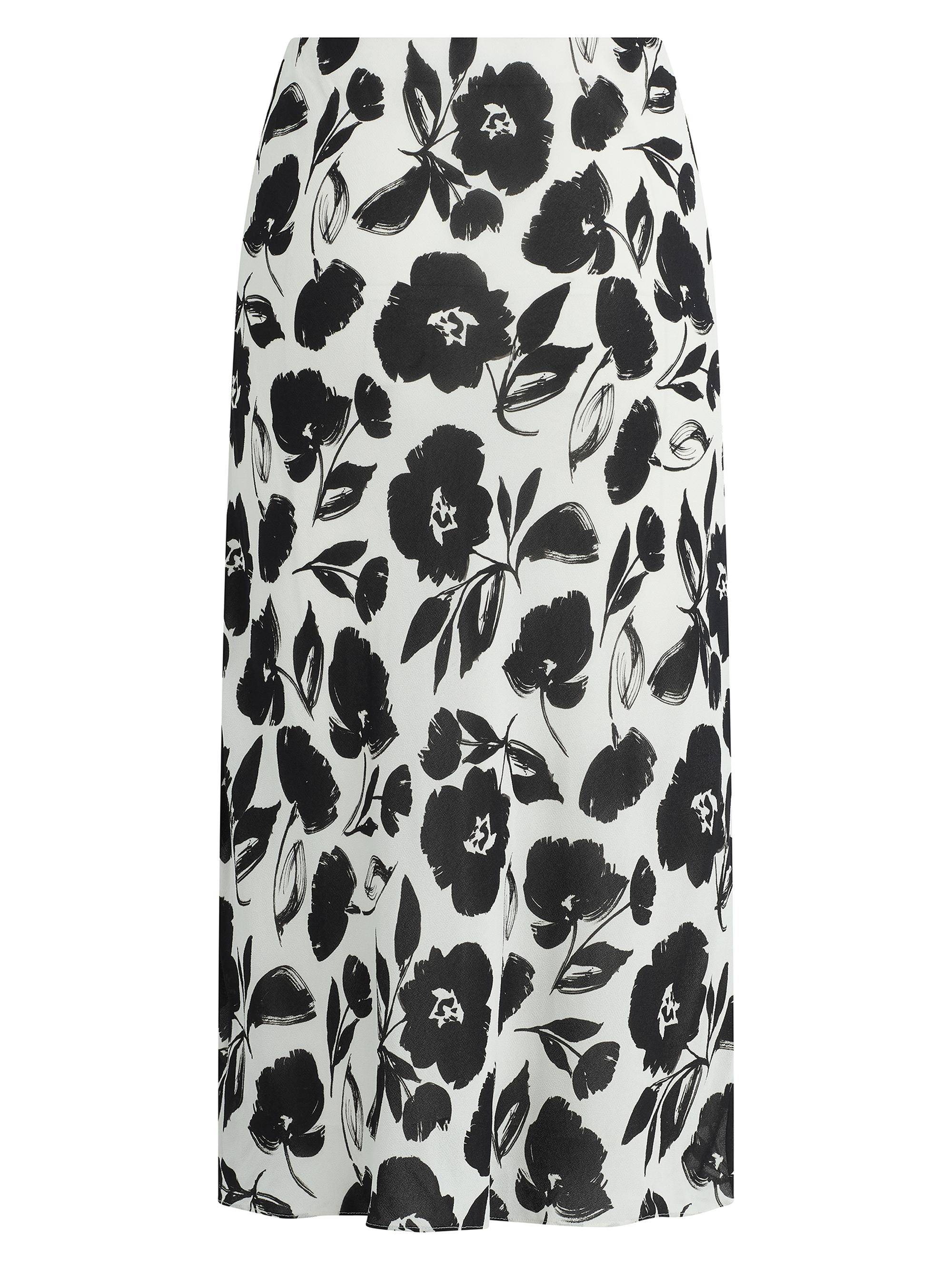 Favorite Daughter Women's The Jojo Floral Midi Skirt - Brushed Neutral | Thumbnail 2