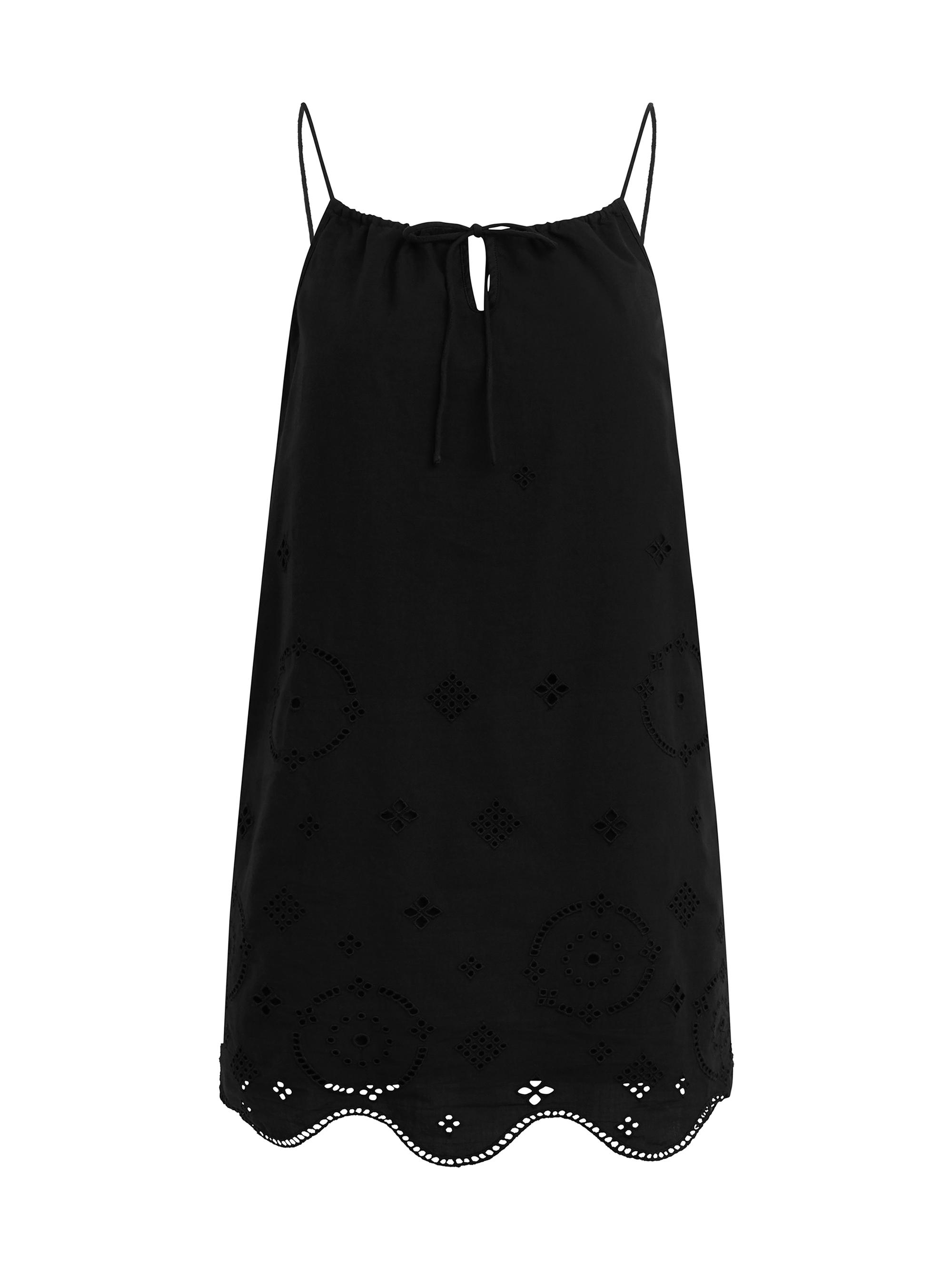 Favorite Daughter Women's The Pretty Please Eyelet Minidress - Black