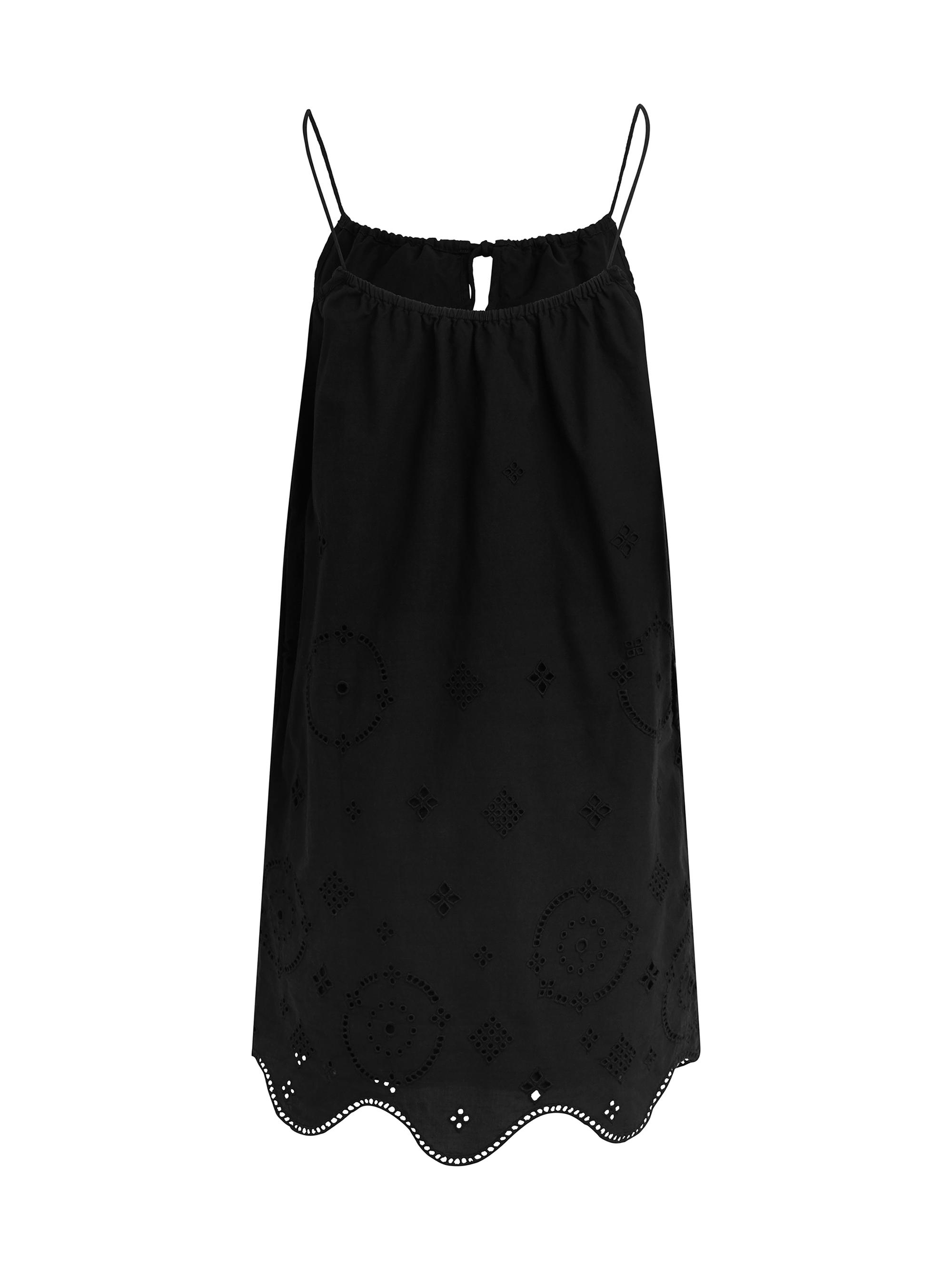 Favorite Daughter Women's The Pretty Please Eyelet Minidress - Black | Thumbnail 2