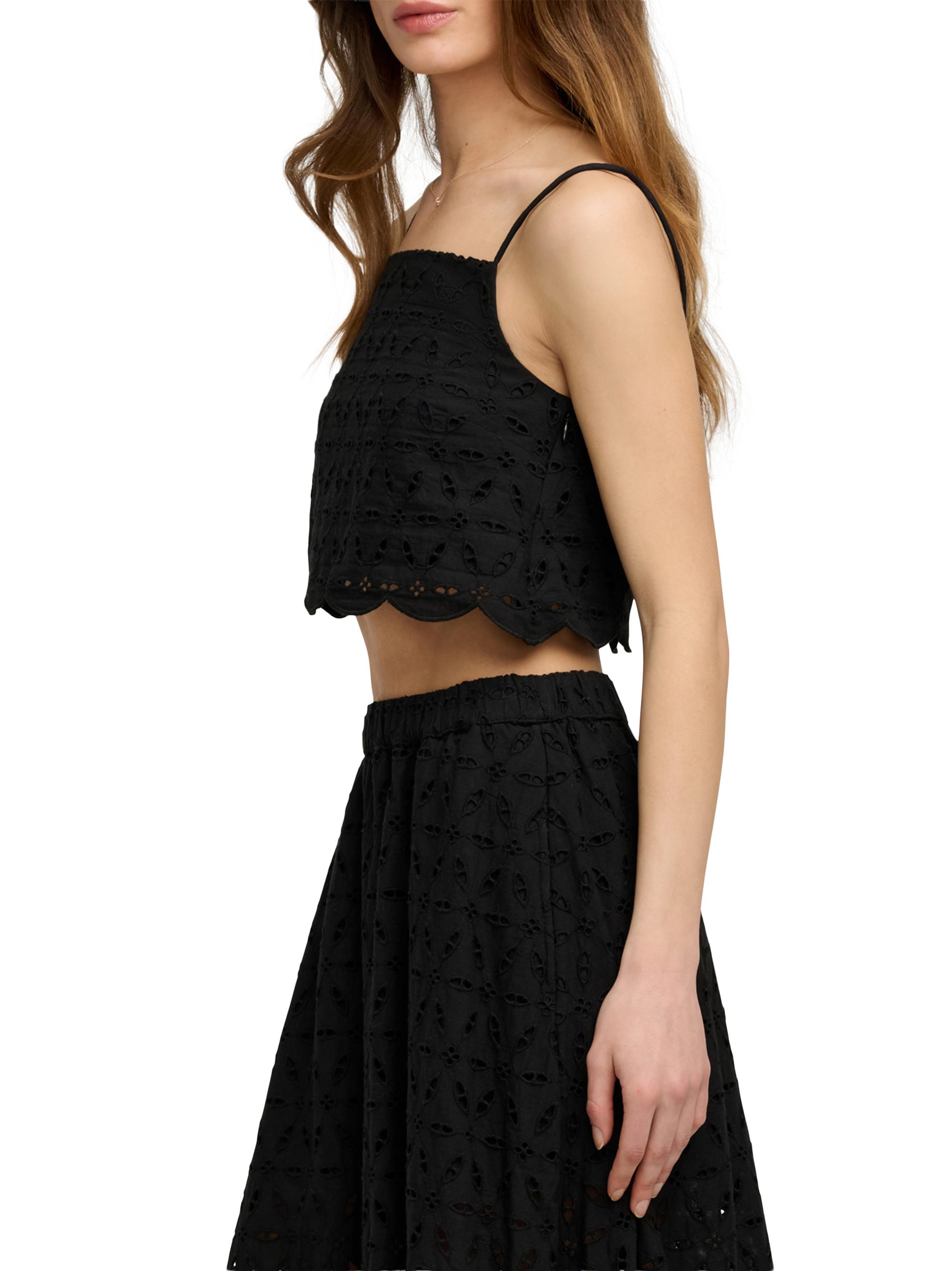 Favorite Daughter Women's The Pretty Please Camisole Top - Black | Thumbnail 5