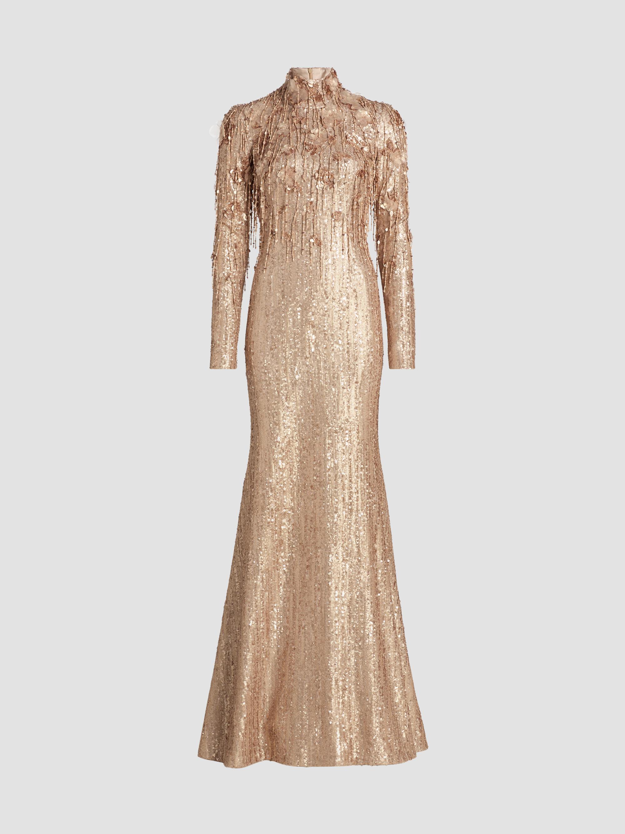 make up for rose gold dress Makeup Ideas That Look Flattering on Everyone gold diamond dress main image 0