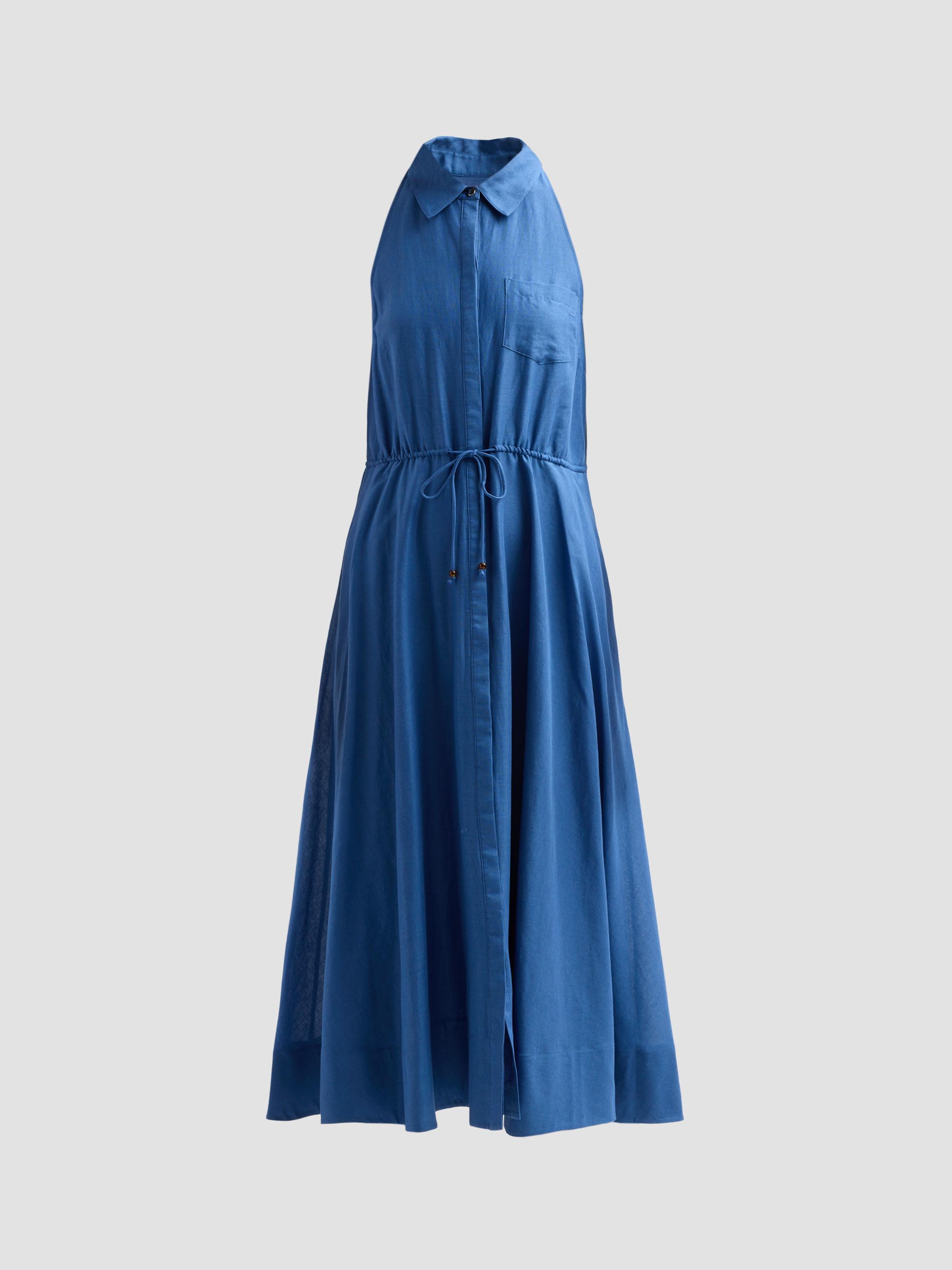 ruffle front denim dress The Jean Dress: Strapless Large / Navy Color::#25-Light Yellow Z1975 SHORT DENIM DRESS yellow long maxi dress Add a touch of