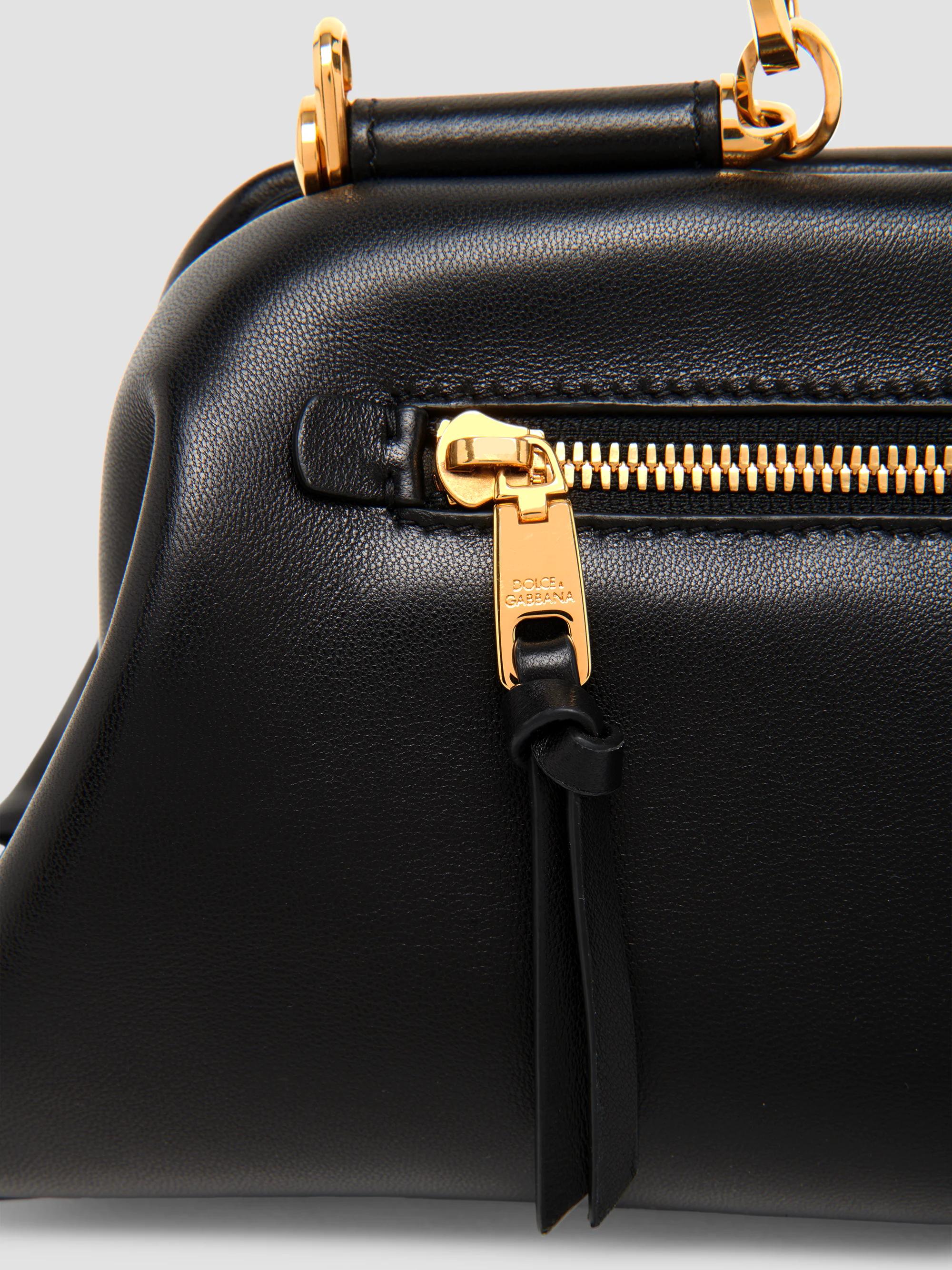 Dolce&Gabbana Nonna Small Leather Satchel | Saks Fifth Avenue
