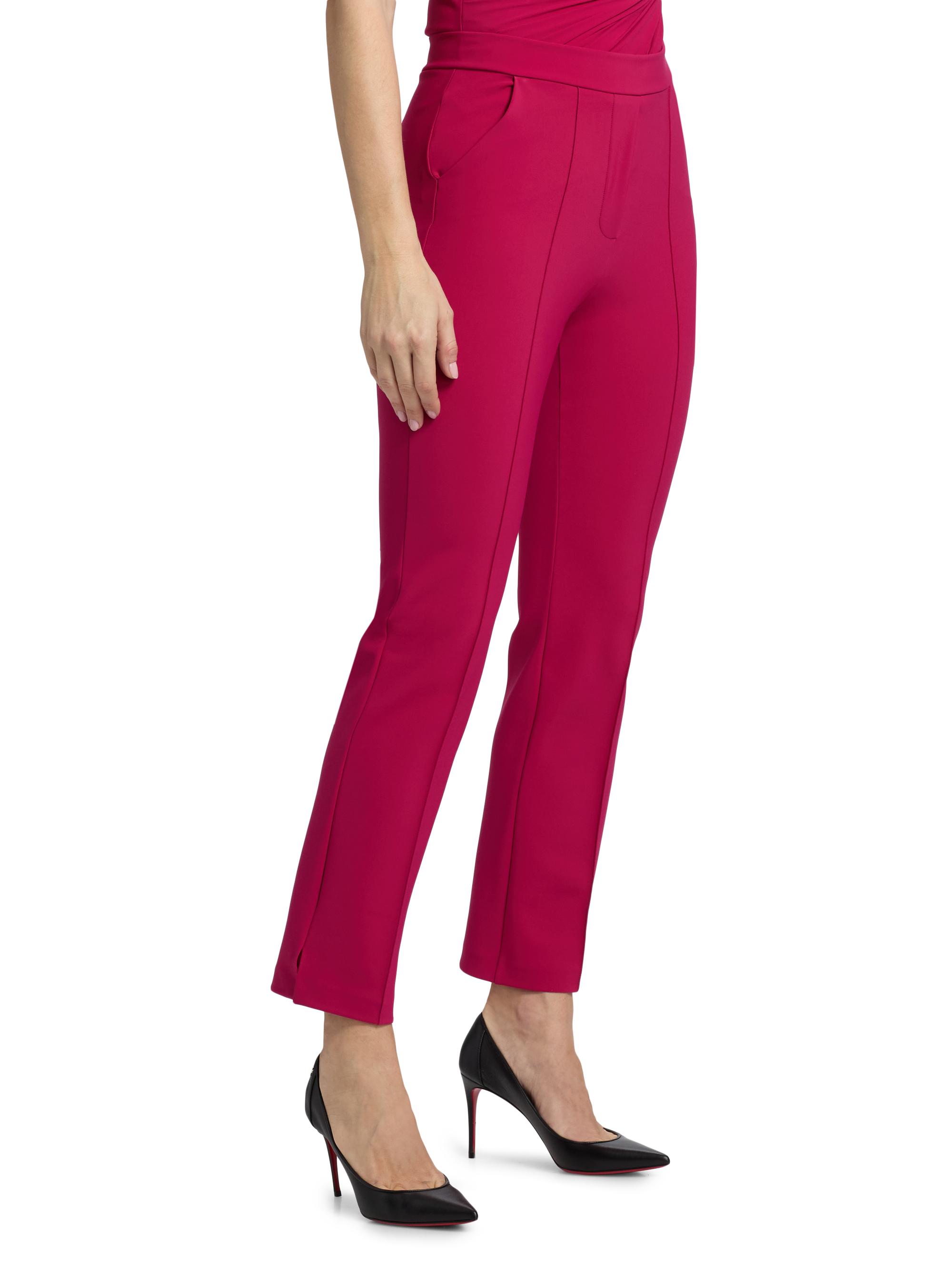 Chiara Boni La Petite Robe Women's Nuccia Crop Pants - Mauve Pink | Thumbnail 4