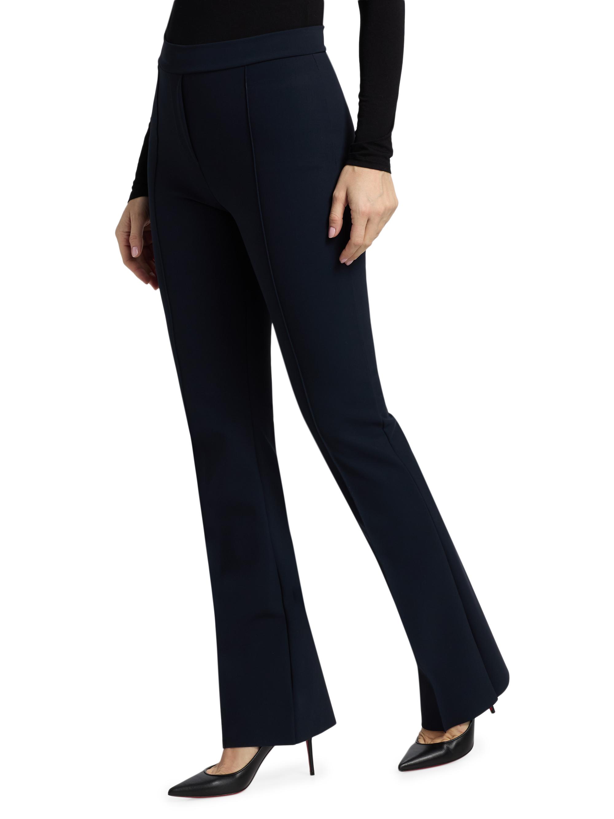 Chiara Boni La Petite Robe Women's Maren Crease-Front Pants - Dark Midnight | Thumbnail 4