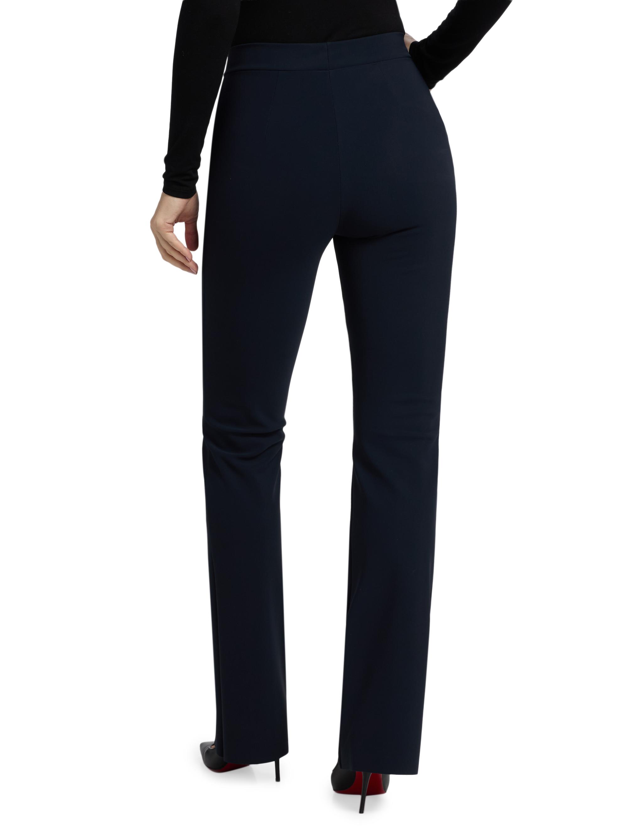 Chiara Boni La Petite Robe Women's Maren Crease-Front Pants - Dark Midnight | Thumbnail 5