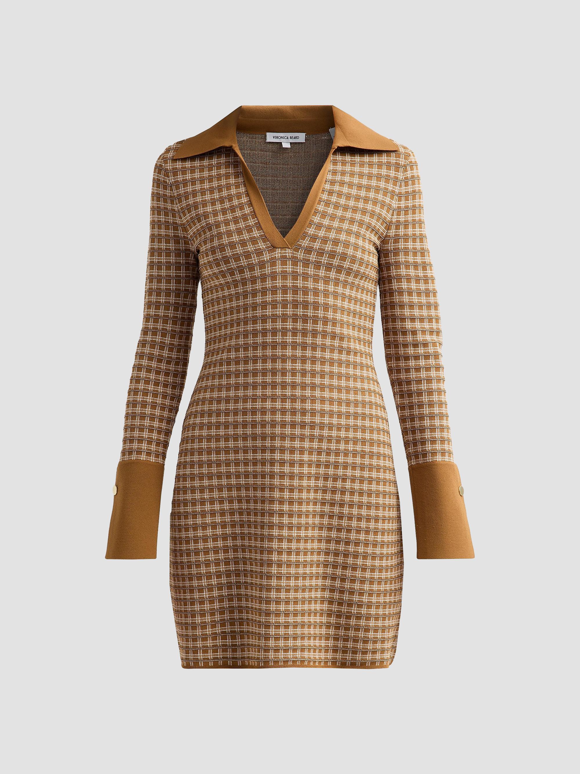 veronica beard elthea knit dress Midi filter:Color:Blue