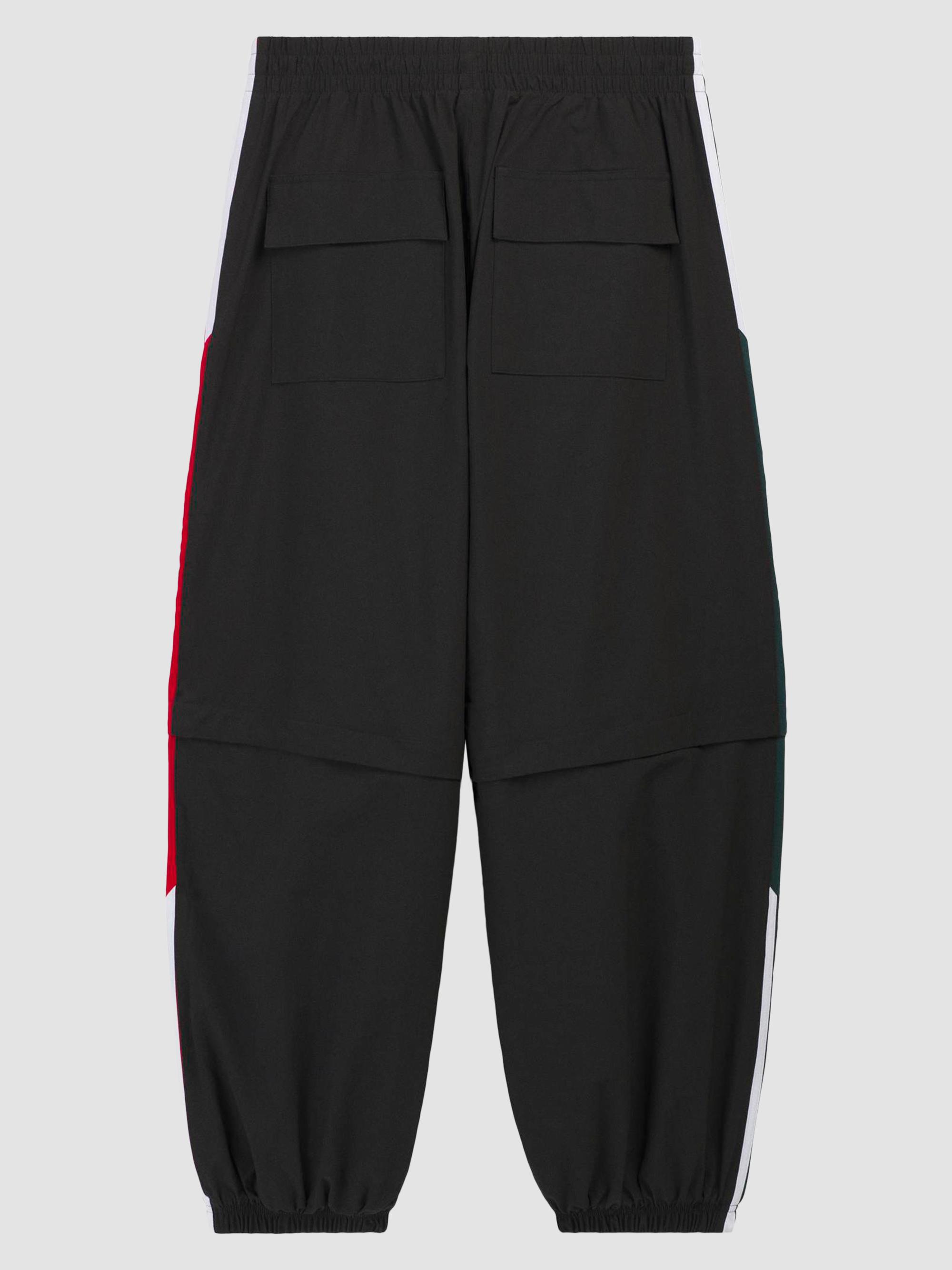 adidas Men's  x Willy Chavarria Anthem Convertible Trackpants - Black | Thumbnail 2
