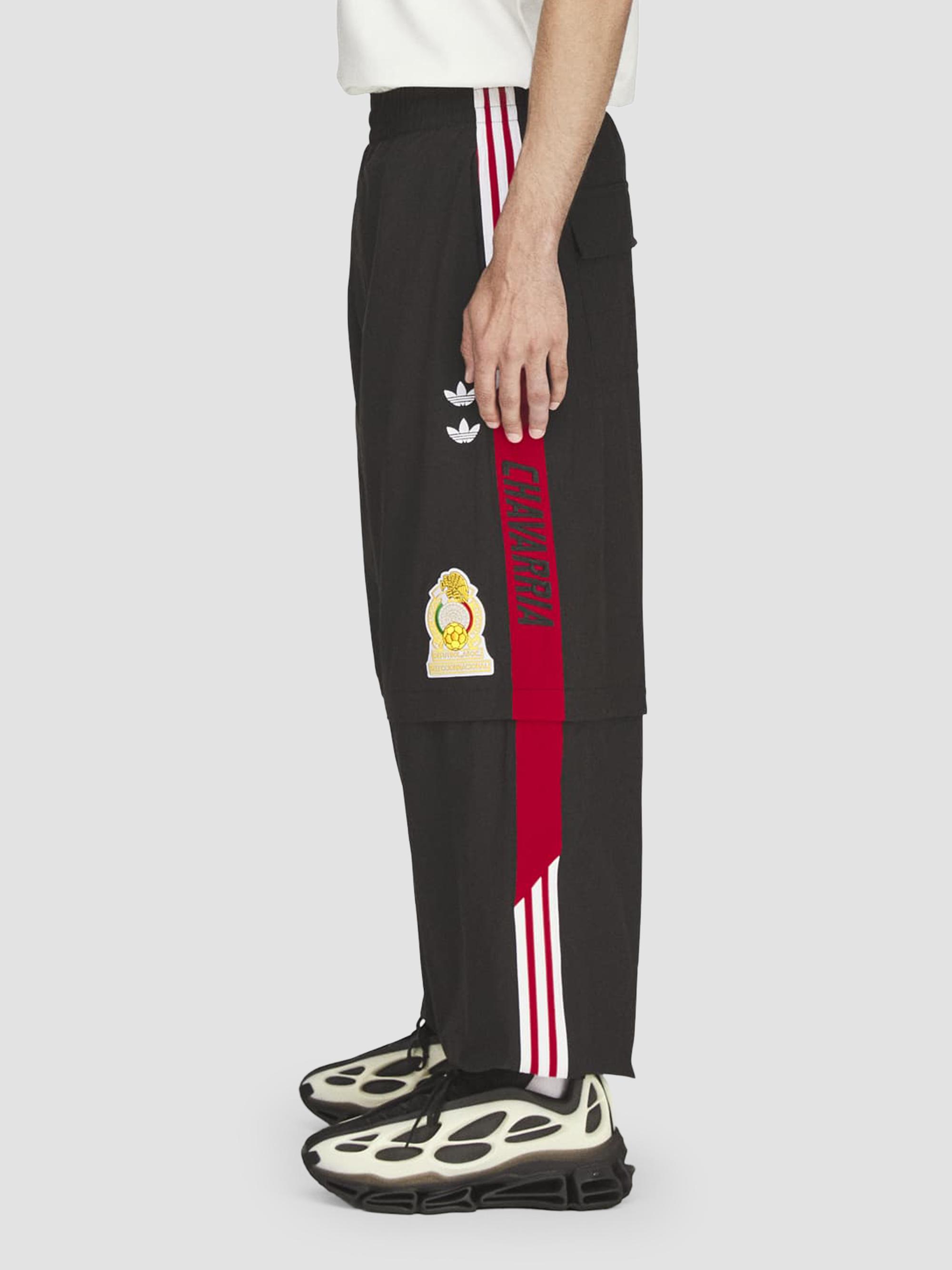 adidas Men's  x Willy Chavarria Anthem Convertible Trackpants - Black | Thumbnail 8