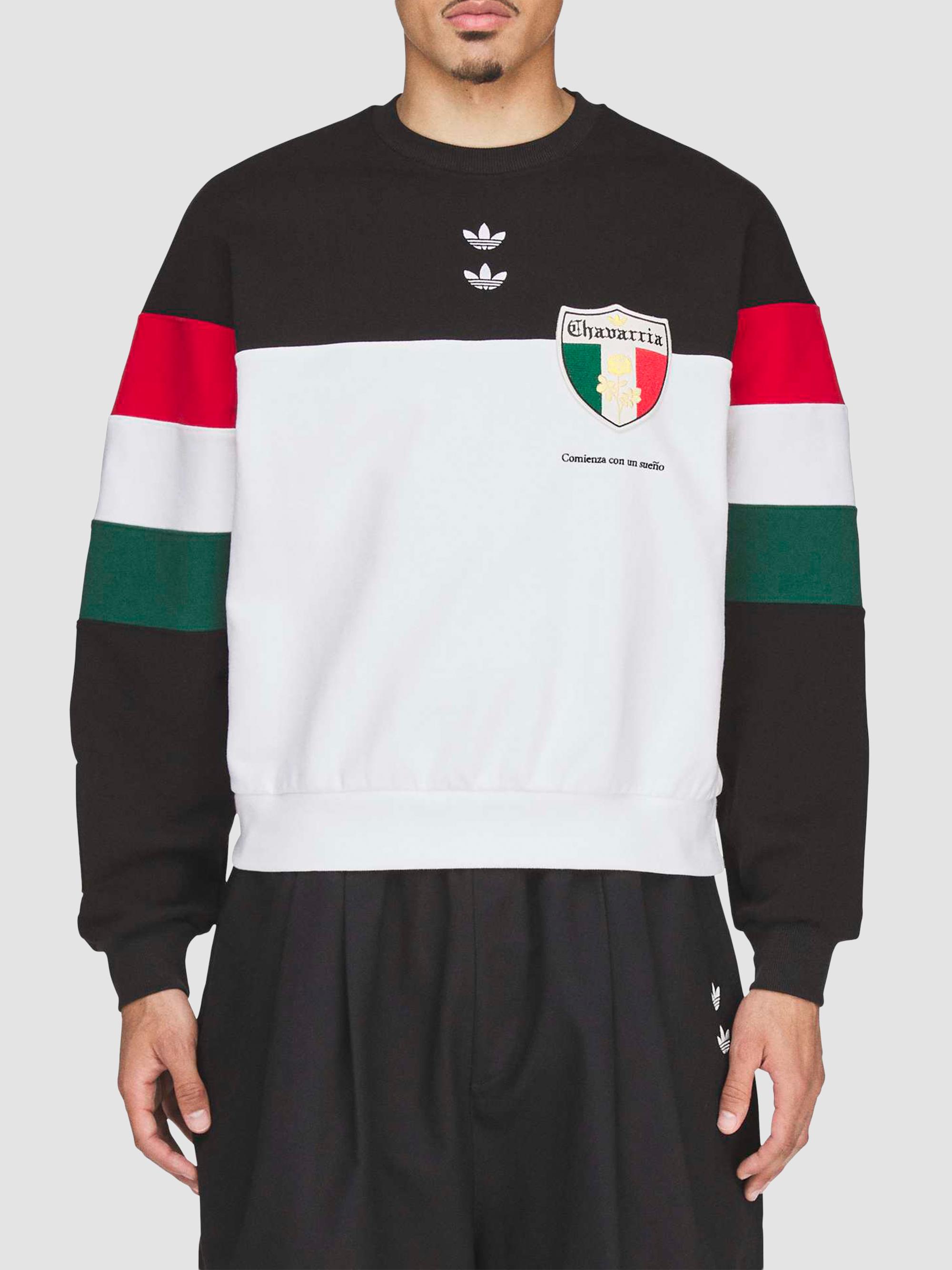 adidas adidas x Willy Chavarria Crewneck Sweatshirt | Saks Fifth