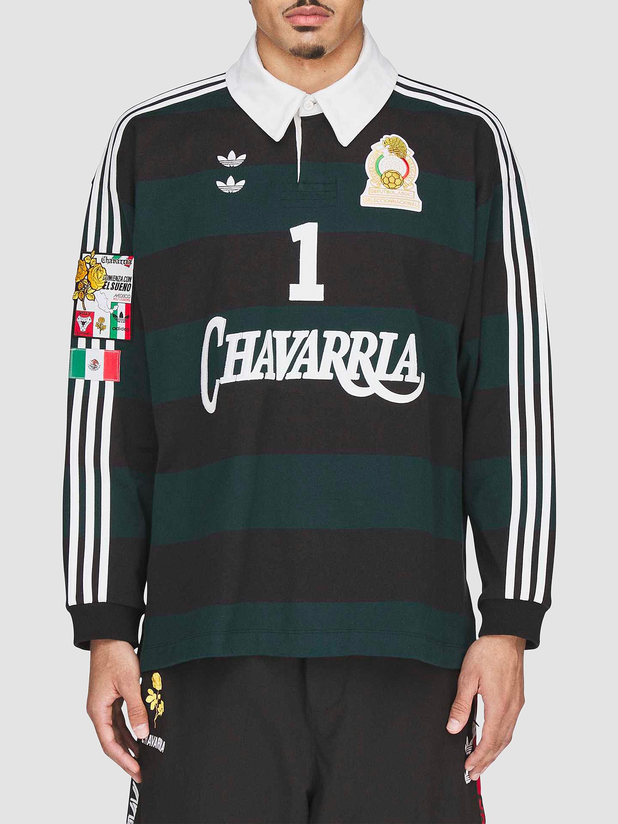 adidas adidas x Willy Chavarria Portero Cotton Long-Sleeve Rugby