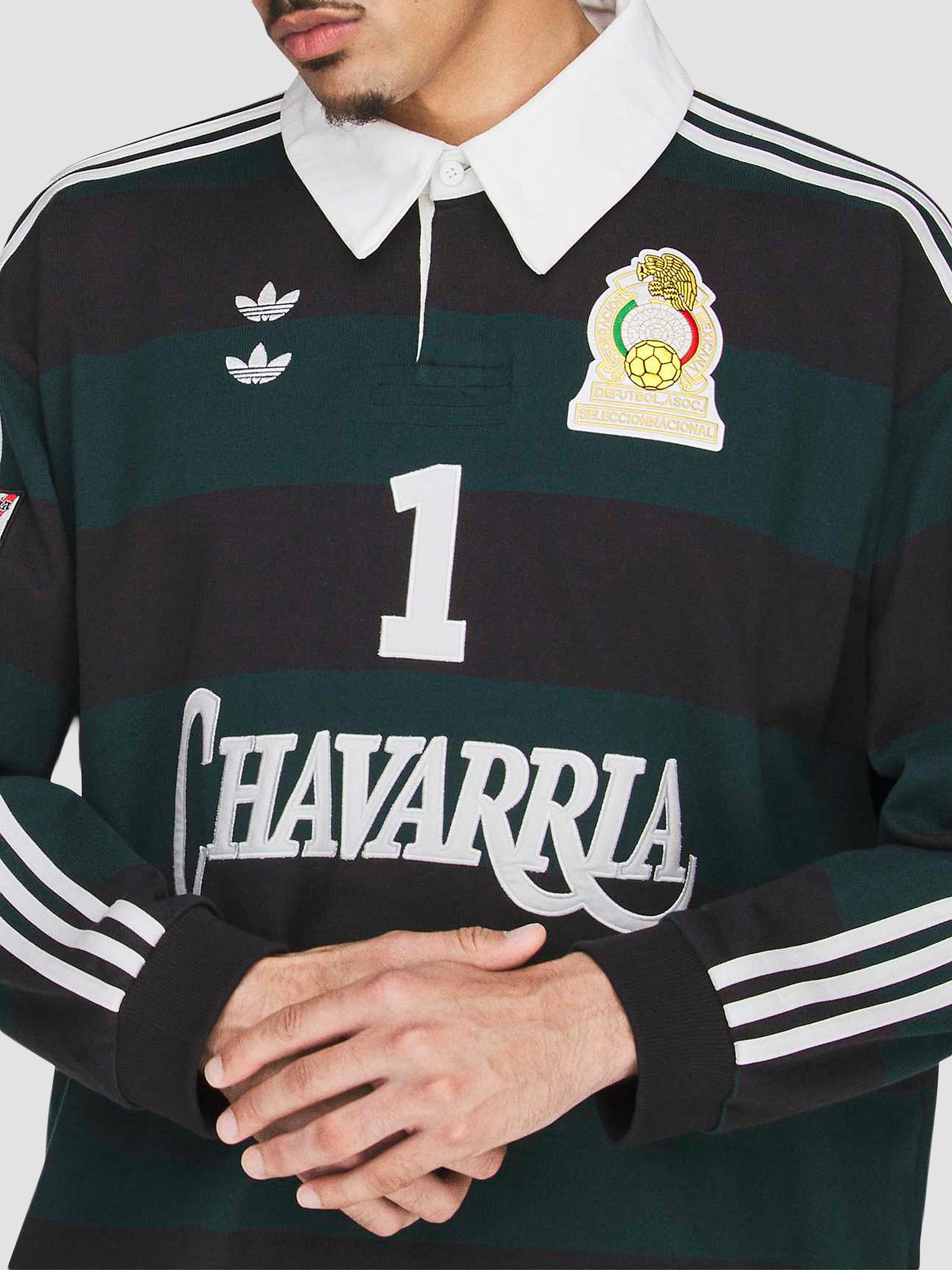 adidas adidas x Willy Chavarria Portero Cotton Long-Sleeve Rugby