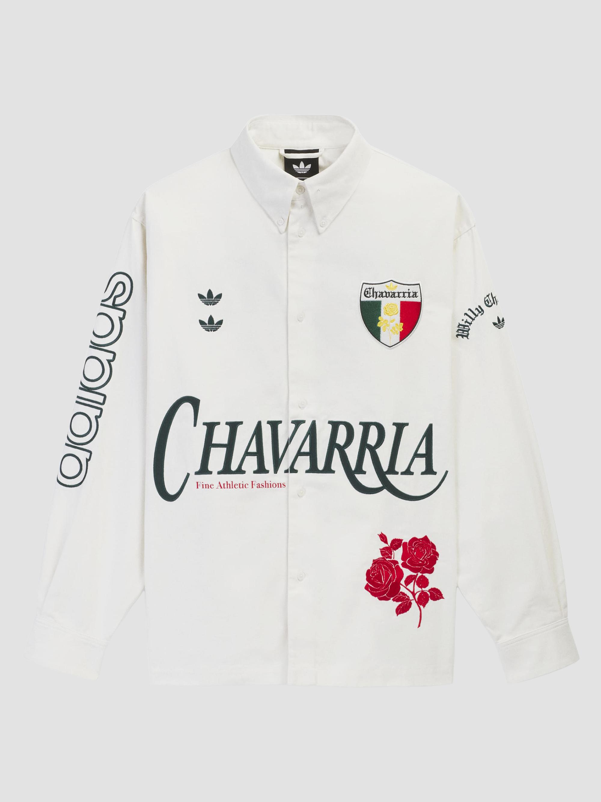  x Willy Chavarria 長袖シャツ adidas adidas x Willy Chavarria Cotton Button-Down Shirt | Saks