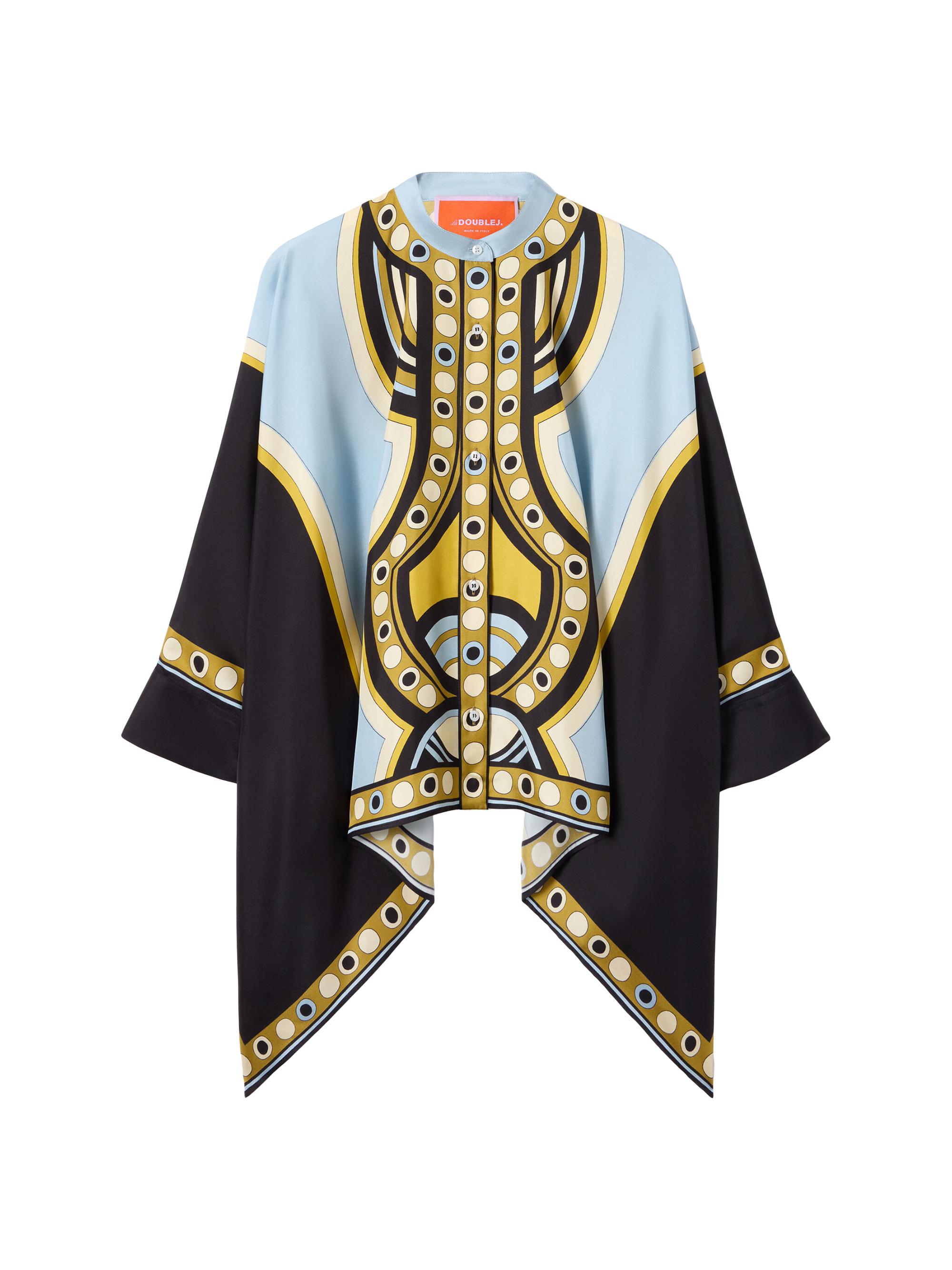La DoubleJ Women's Foulard Shirt - Sanctuary Placee Light Blue