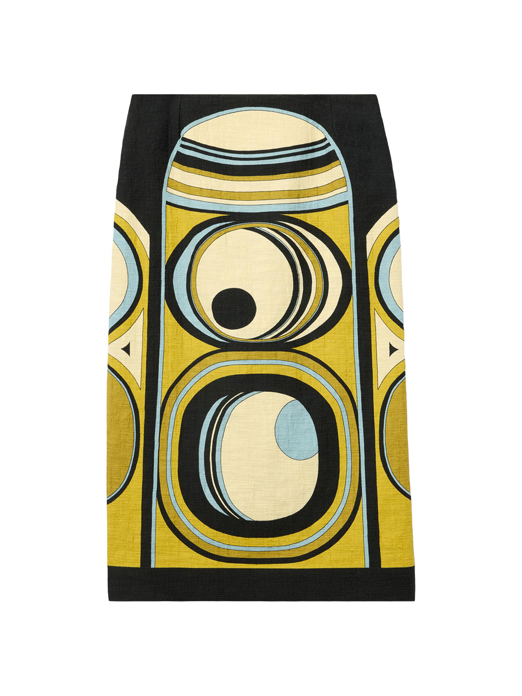 La DoubleJ Women's Pencil Skirt - Sanctuary Placee Gold
