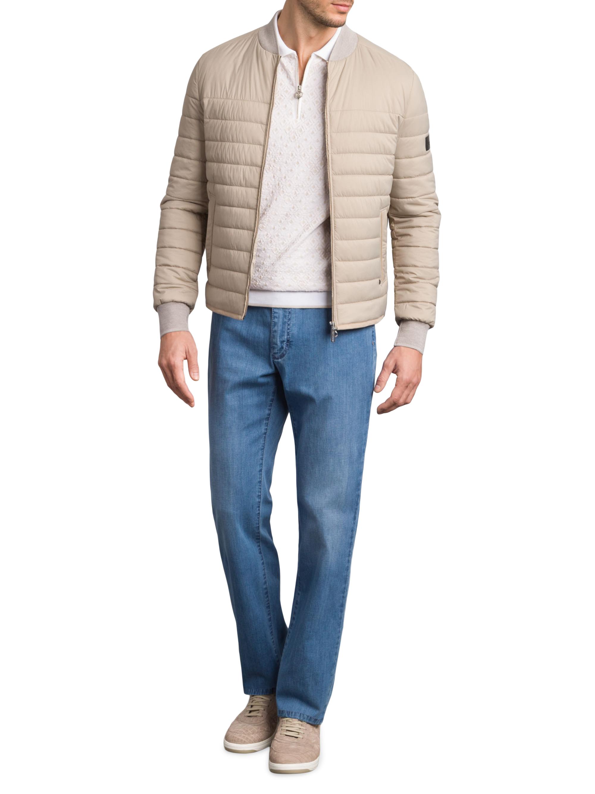 Stefano Ricci Men's Padded Jacket - Beige