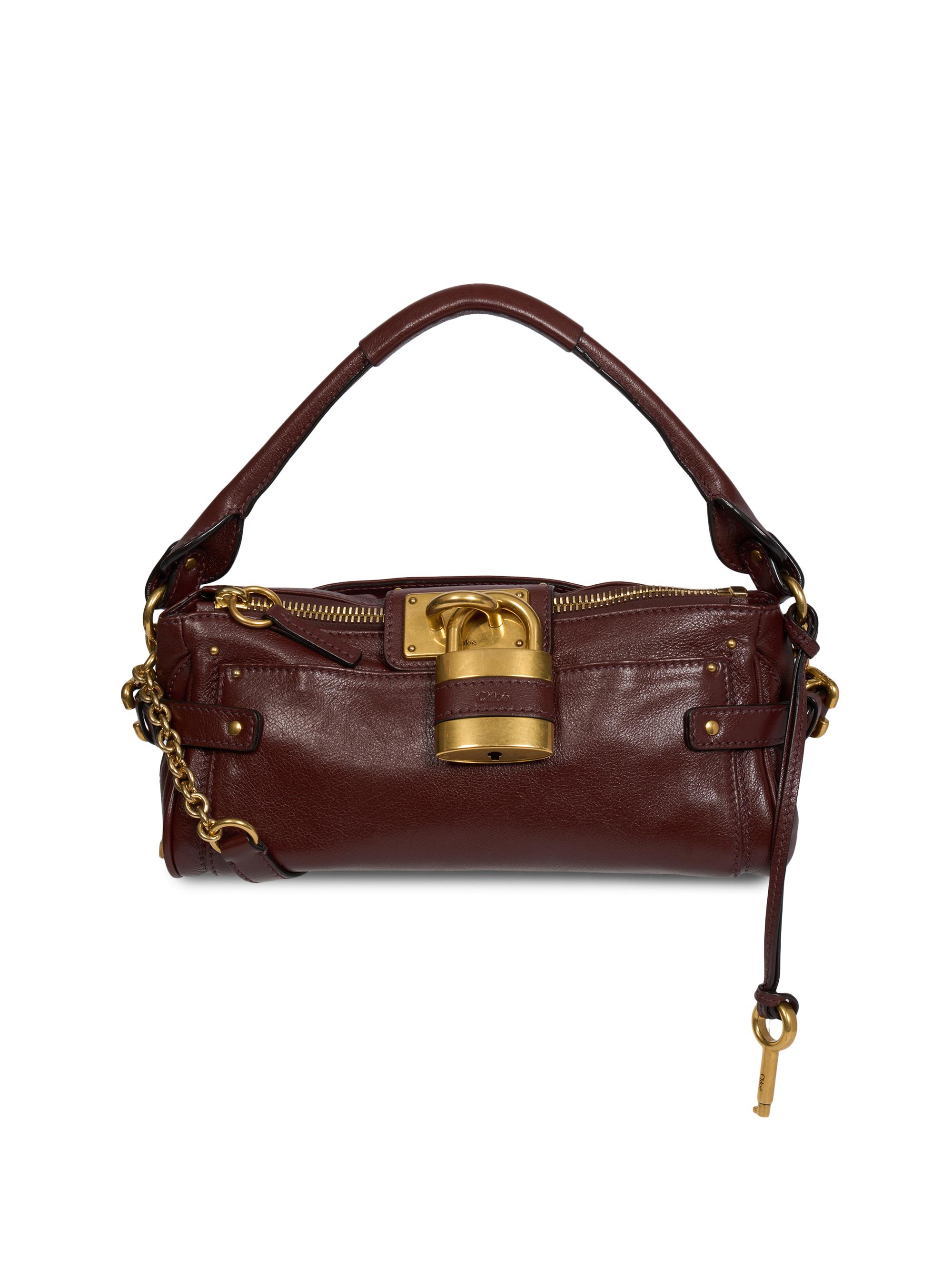 Chloé Women's Paddington  Leather Shoulder Bag - Crafty Brown - Women's Bags