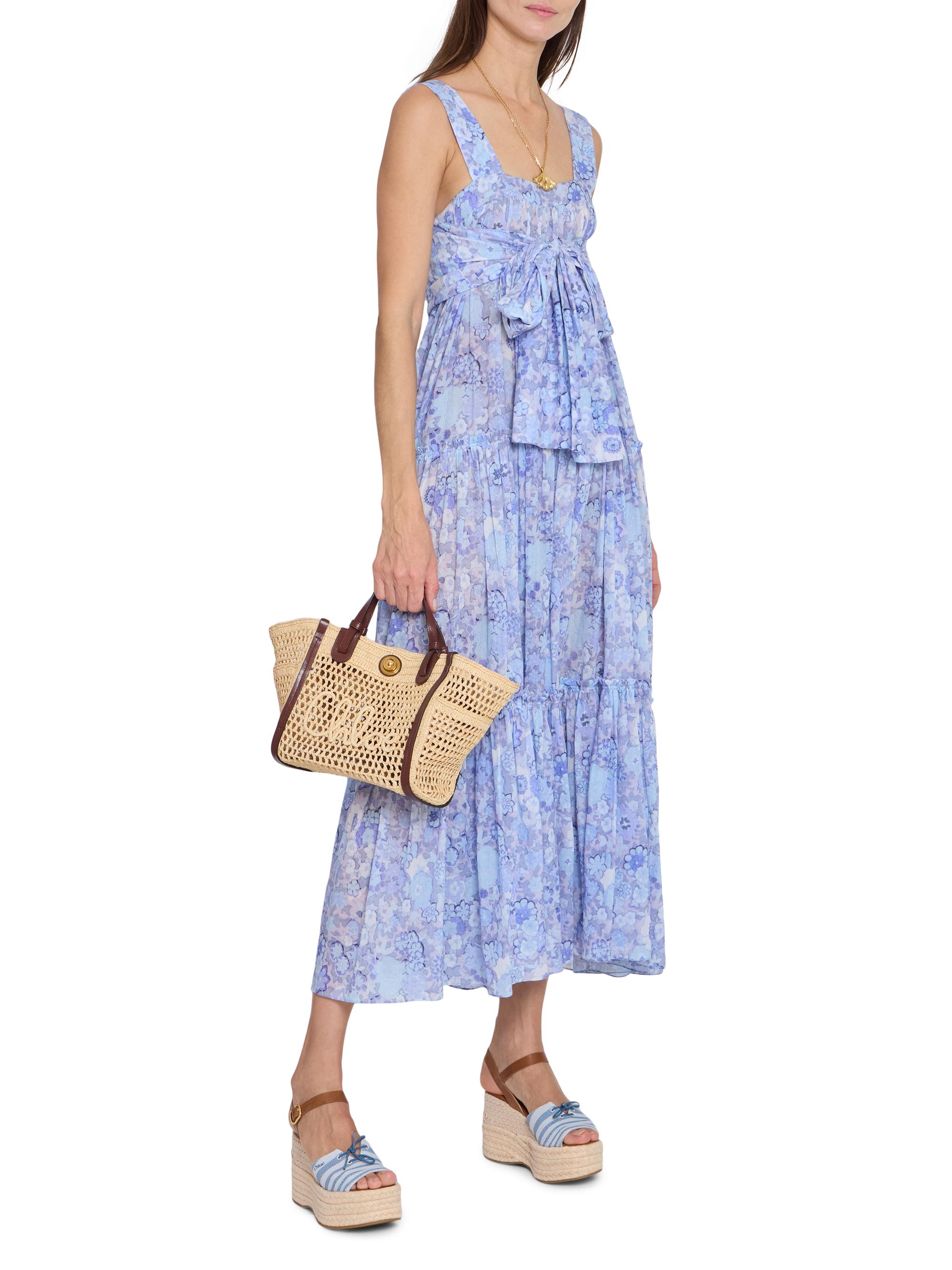 Chloé Women's Iconic  Raffia Tote Bag - Hot Sand | Thumbnail 3