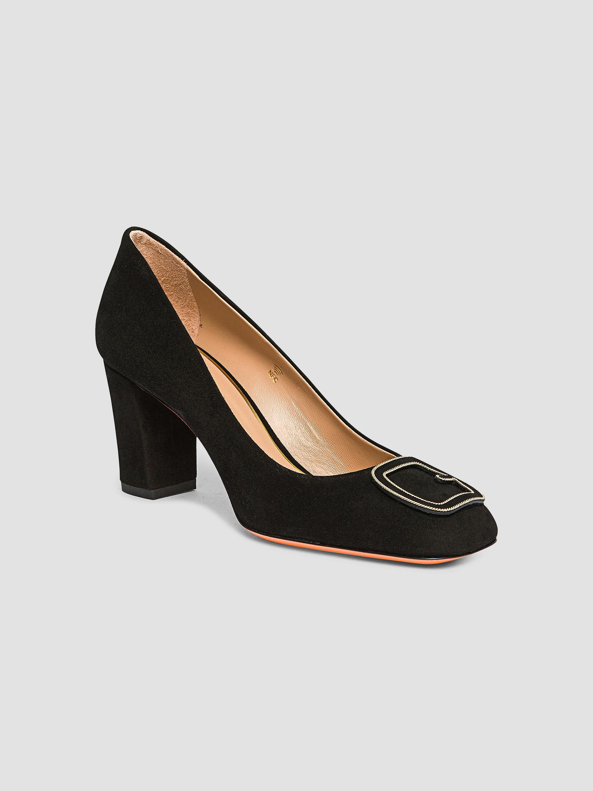 Mar Santo Santoni Marta 70MM Suede Pumps | Saks Fifth Avenue