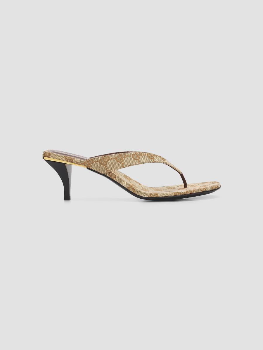 Gucci Vittoria 55MM Thong Sandals | Saks Fifth Avenue