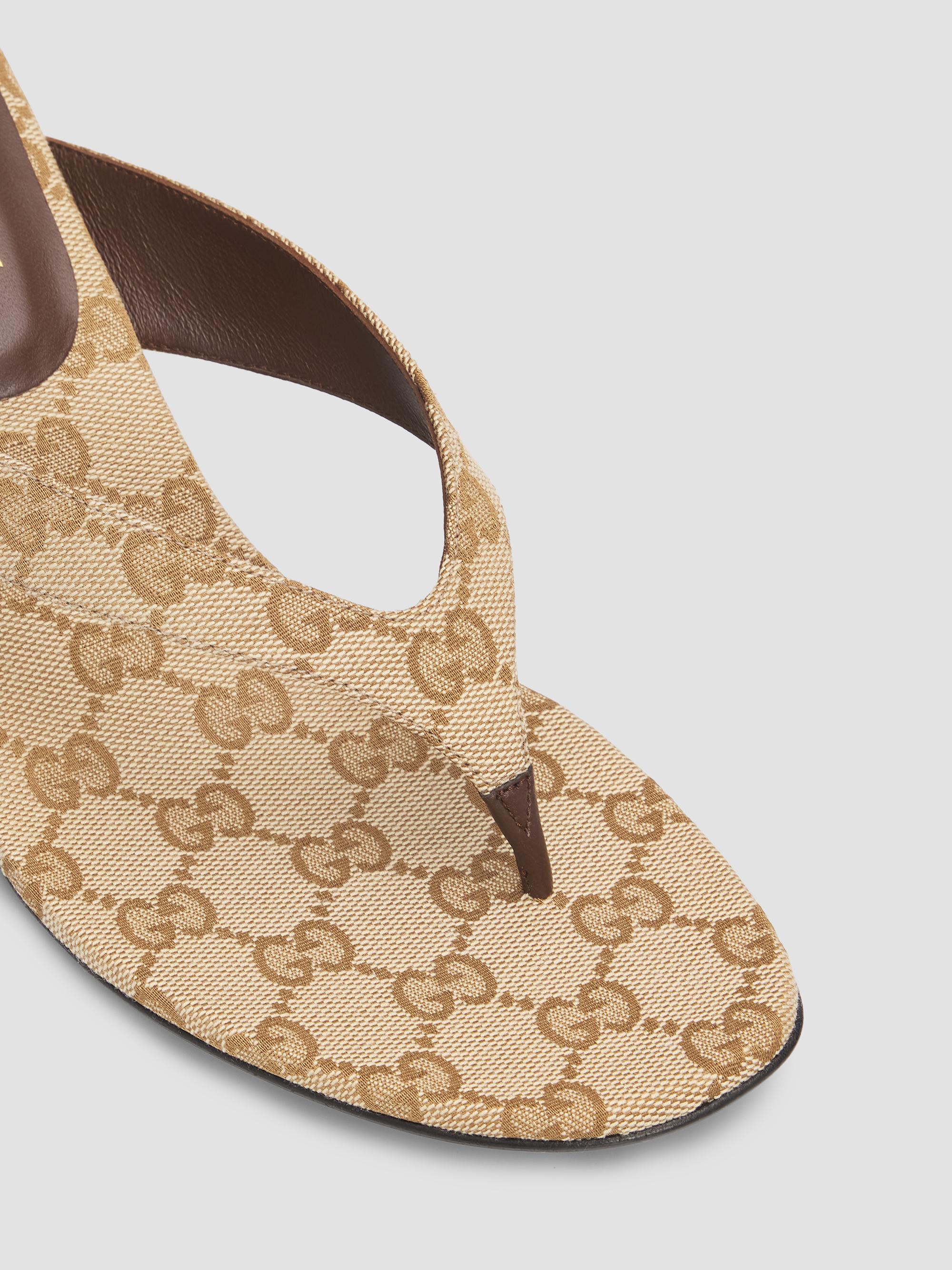 Gucci Vittoria 55MM Thong Sandals | Saks Fifth Avenue