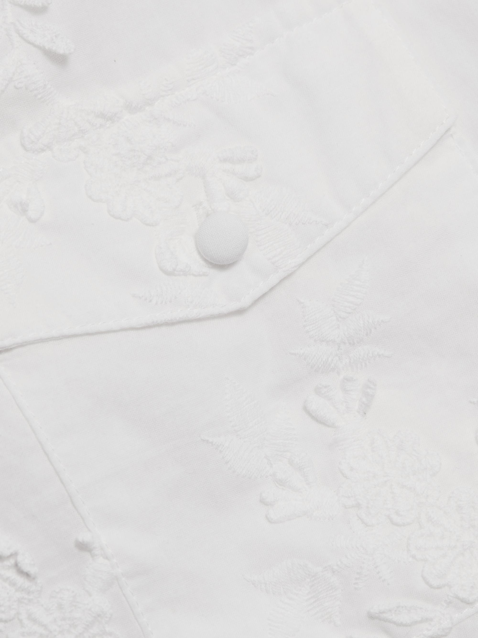 Generation Love Women's Mina 3D Voile Top - White | Thumbnail 7