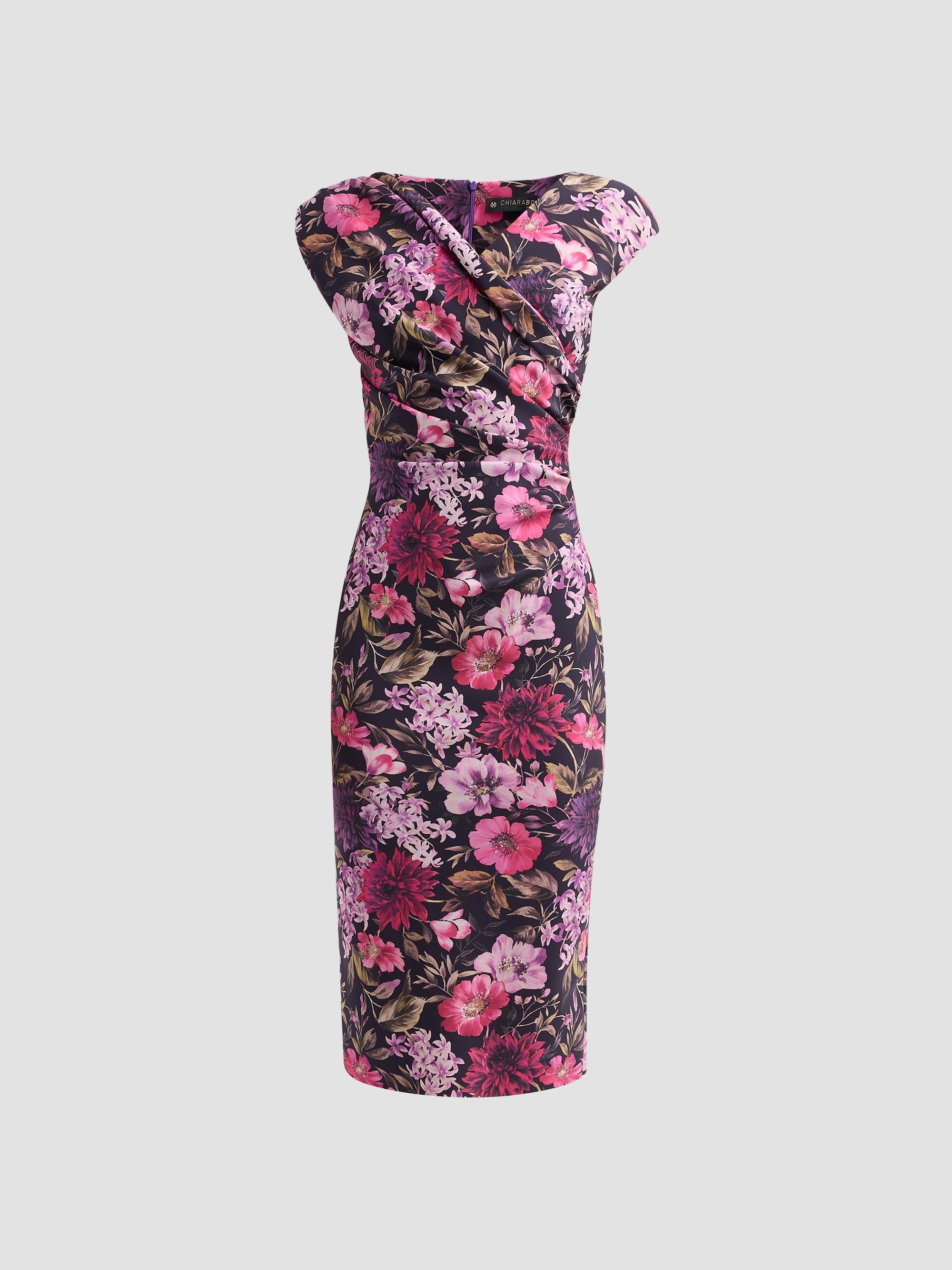 Chiara Boni La Petite Robe Women's Dids Floral Jersey Midi Dress - Danielle