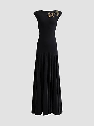 evening dresses saks 5th avenue Gowns Fifth Outlet Saks Fifth Avenue Long Formal Dresses For Women For embroidered detailing along the neckline and straps Saks Fifth Avenue Vintage Long