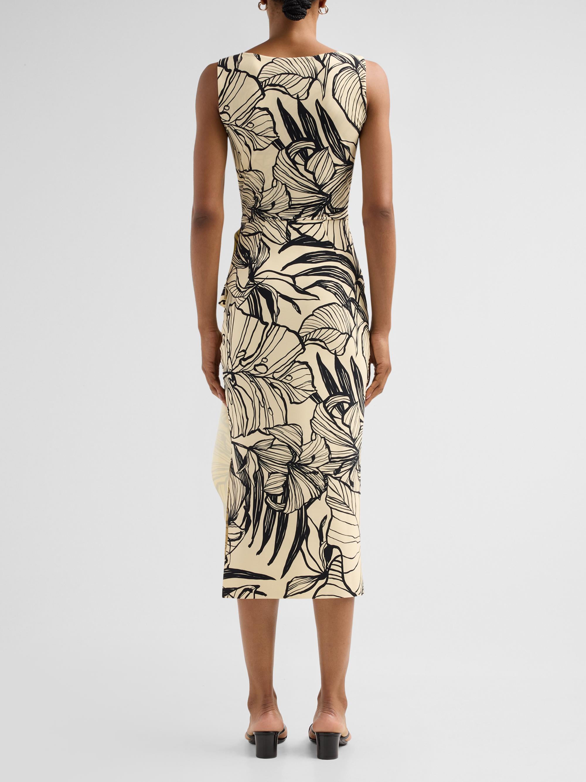 Chiara Boni La Petite Robe Women's Sayon Ruffled Floral Midi Dress - Anne | Thumbnail 3