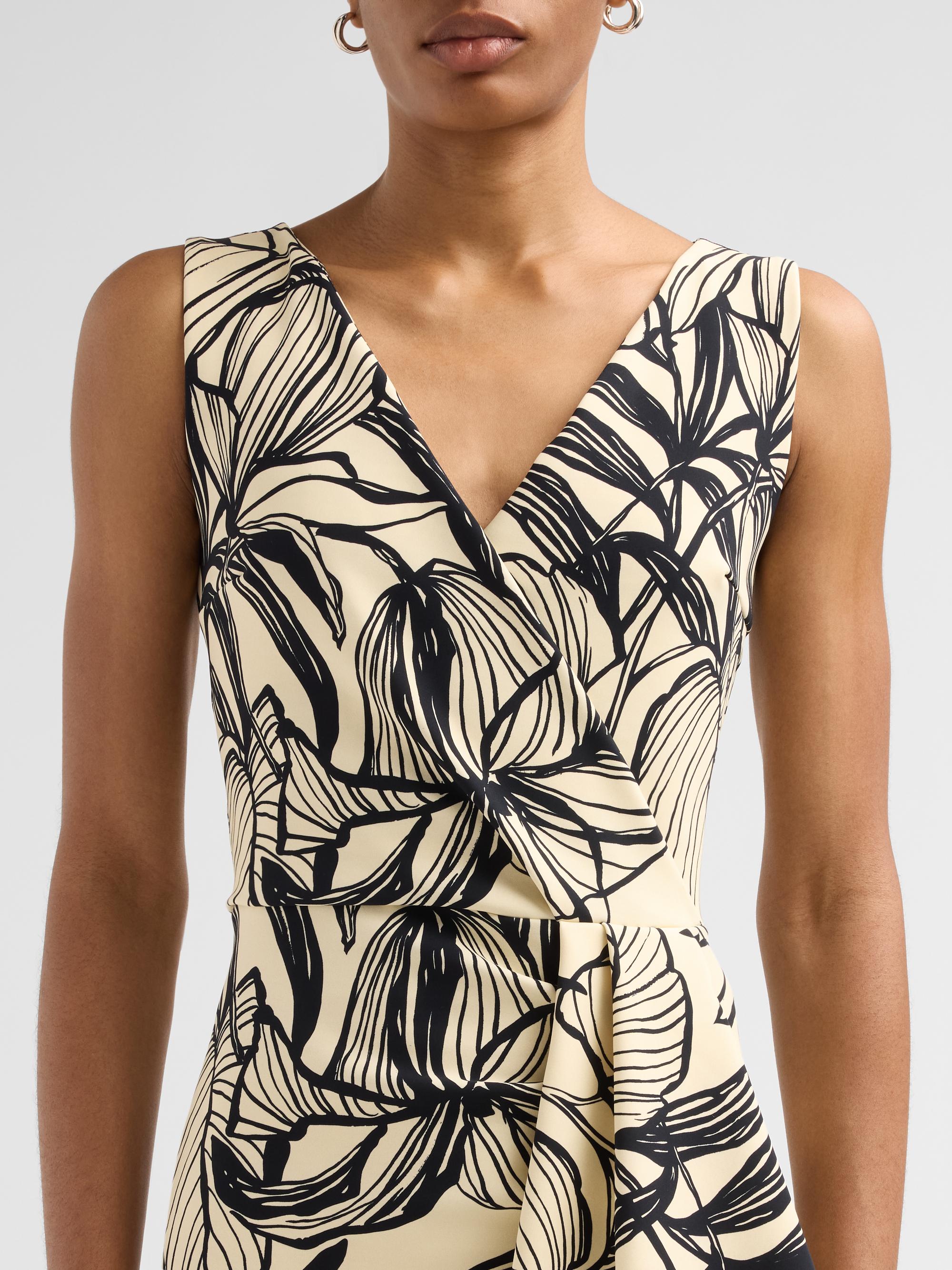 Chiara Boni La Petite Robe Women's Sayon Ruffled Floral Midi Dress - Anne | Thumbnail 5