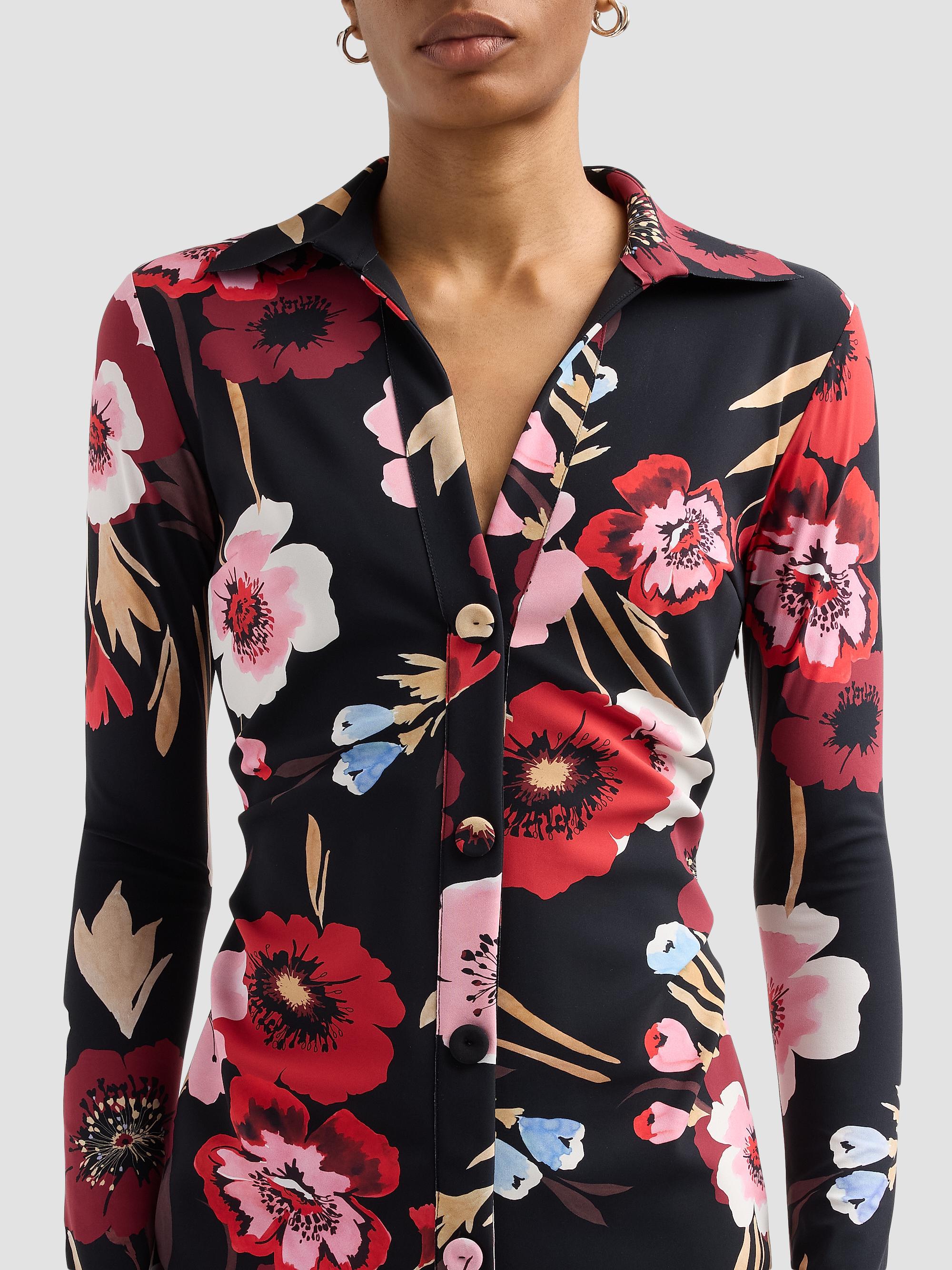Chiara Boni La Petite Robe Women's Taima Jersey Knee-Length Shirtdress - Maesmall | Thumbnail 5